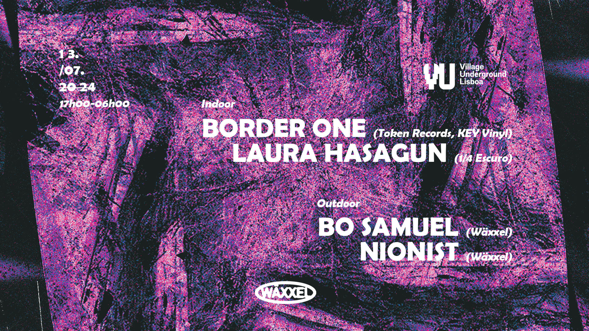 Wäxxel Day & Night W/ Border One & Laura Hasagun Cover