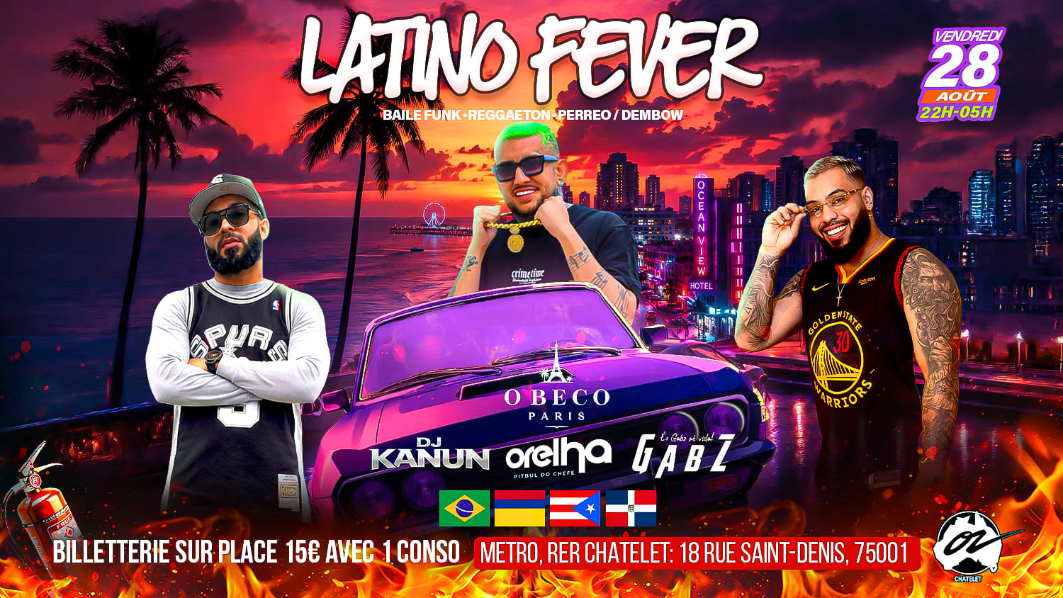 Latino Fever 100% Latin Music Cover