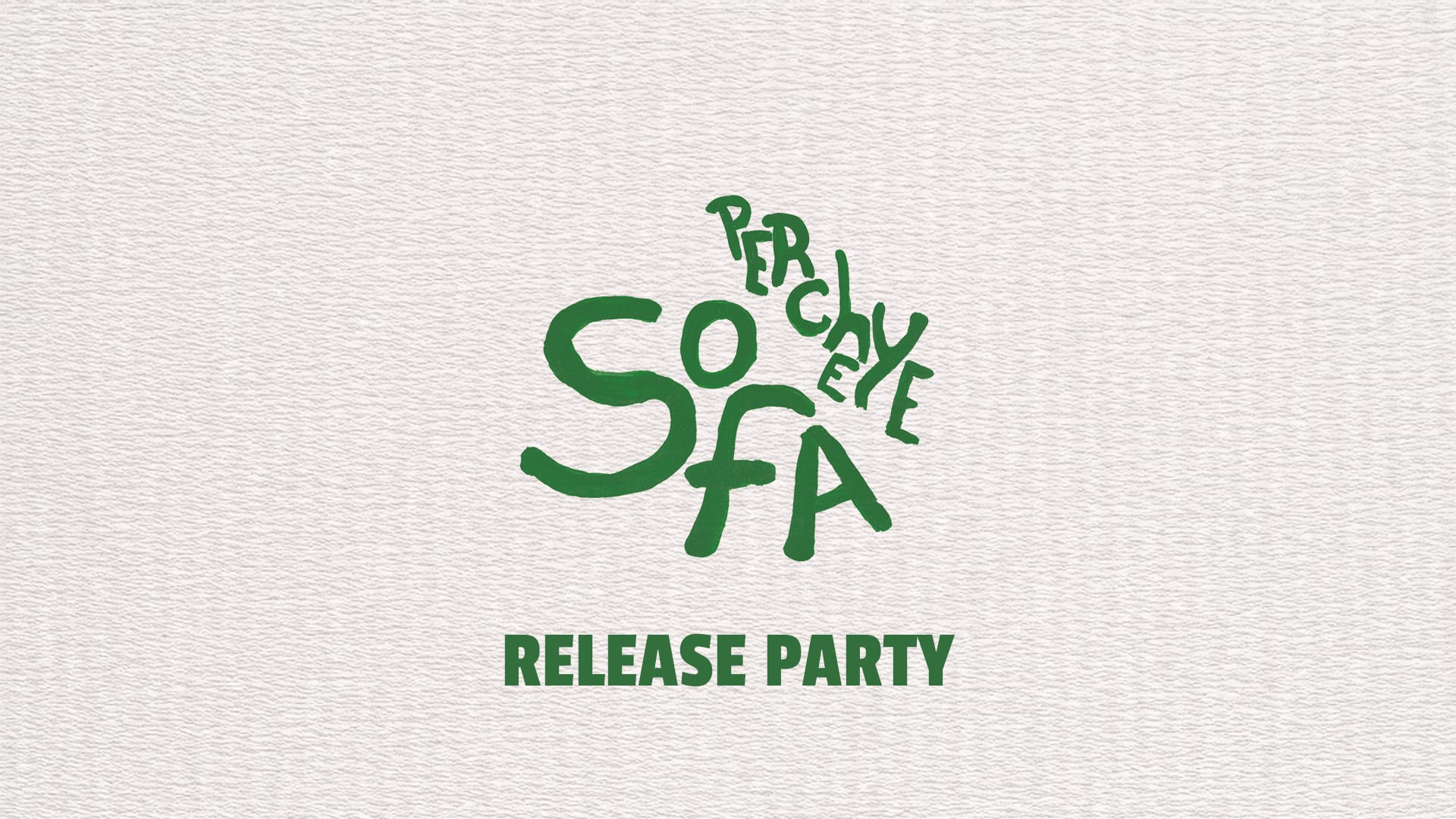 Percheye - Release Party Cover