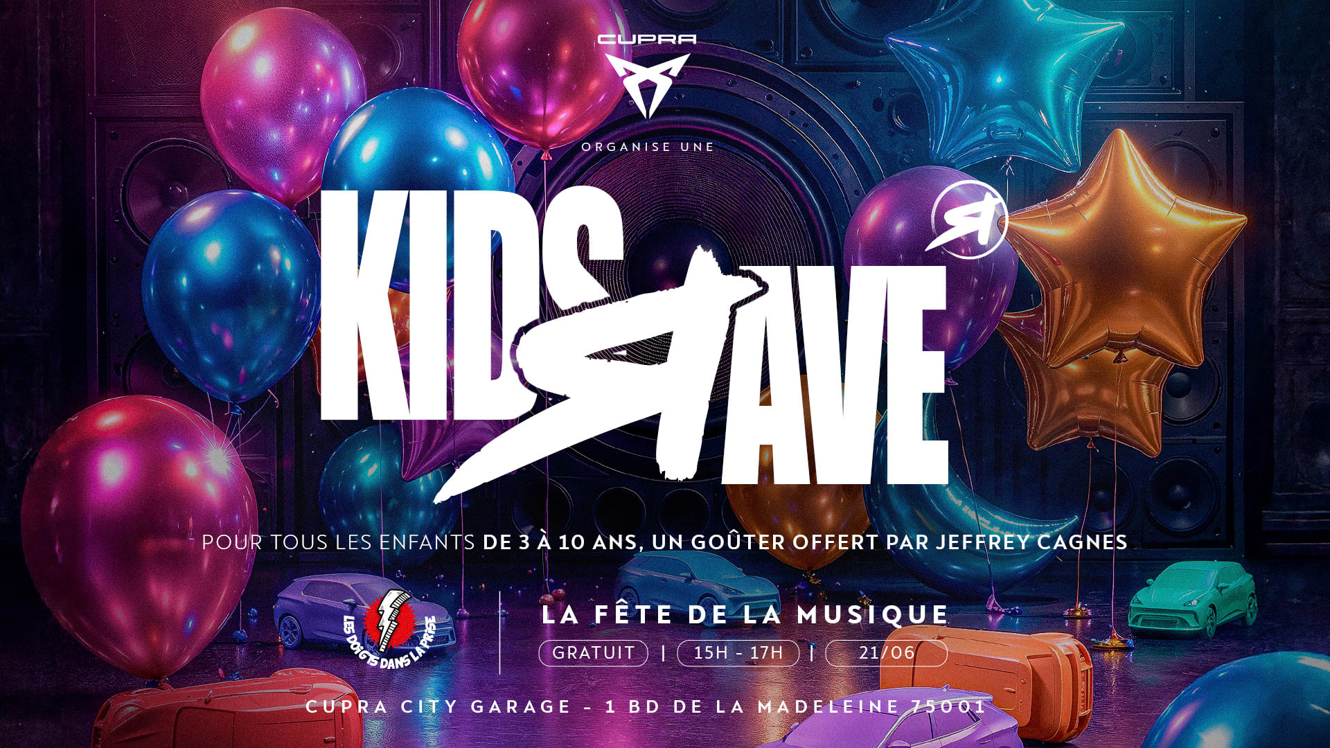 Cupra Kids Rave Cover