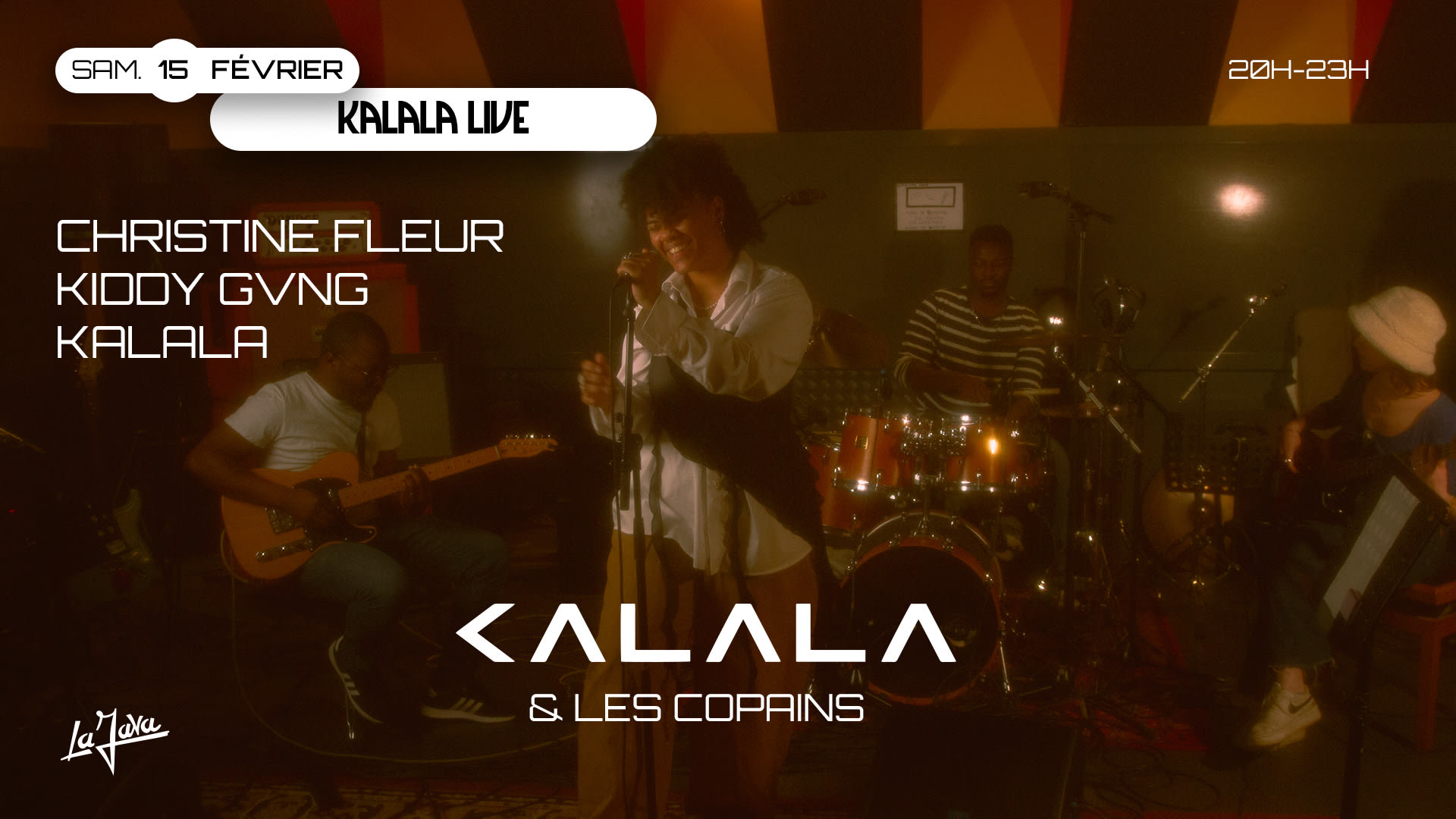Kalala & Les Copains Live At La Java Cover
