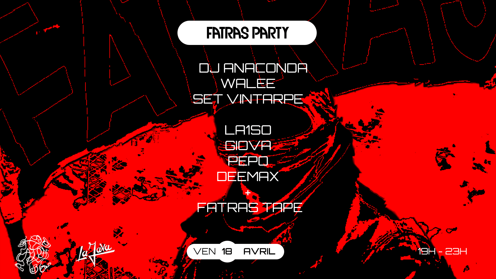 Fatras Party X La Java : Deemax, Walee, Anacaona, Vintarpe Cover