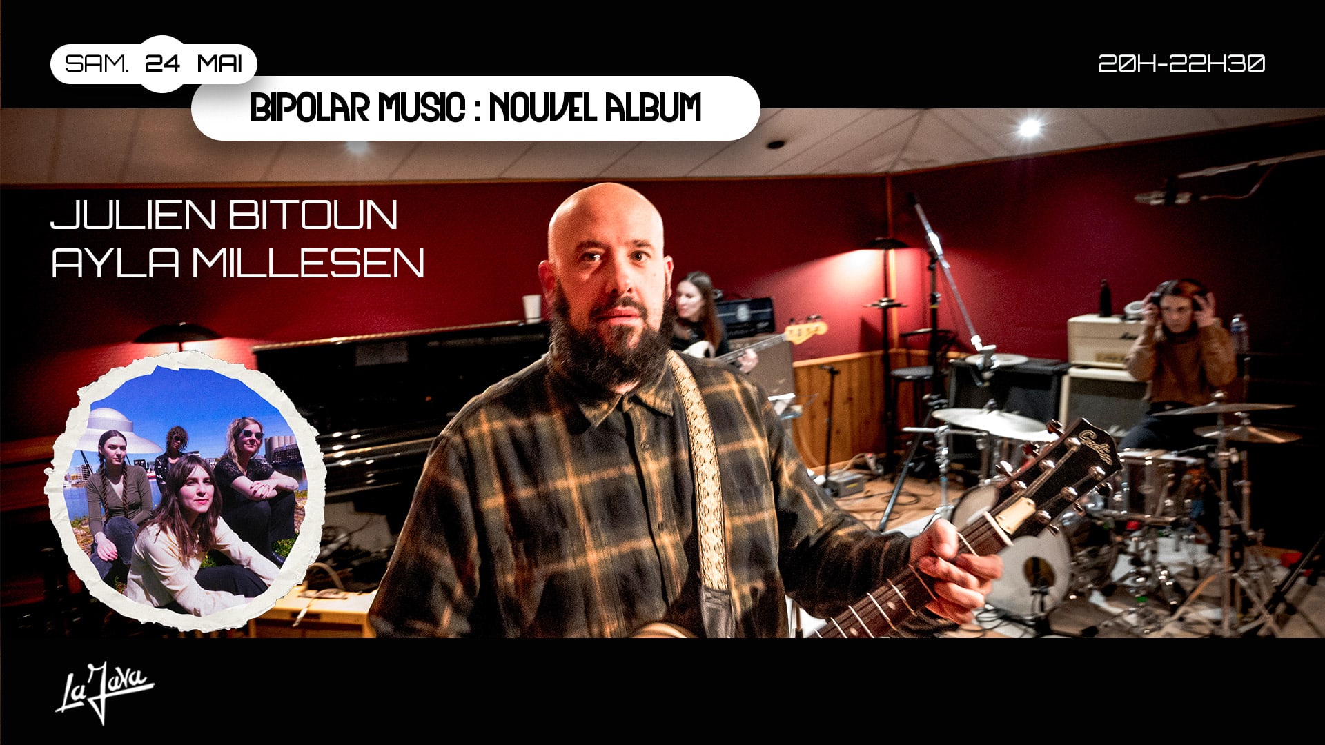 Bipolar Music New Album : Julien Bitoun, Ayla Millesen Cover