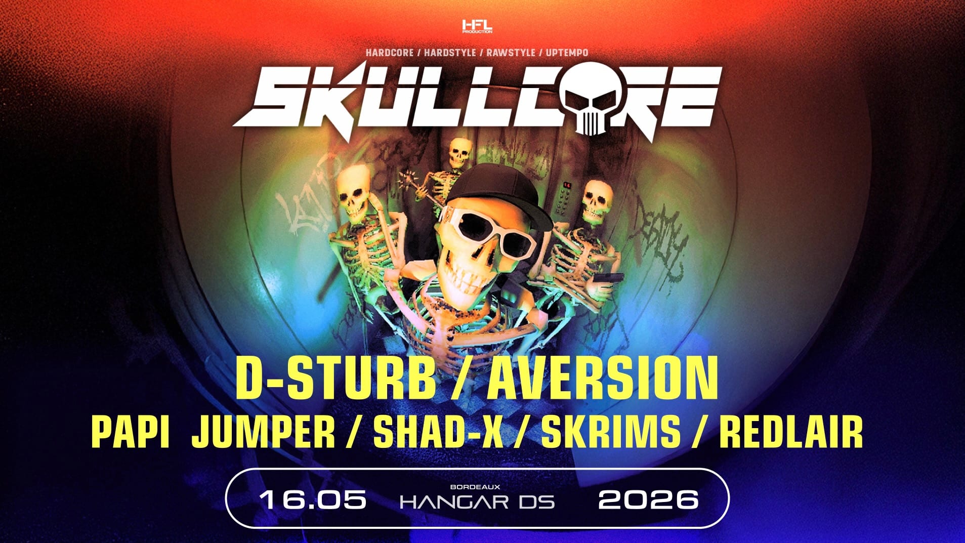 Skullcore // D-Sturb - Aversion - Papi Jumper - Shad-X - ... Cover