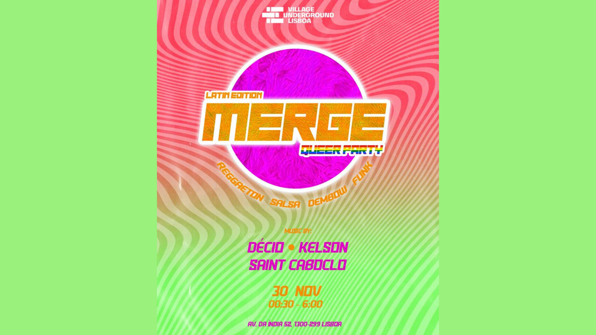 Merge Queer Party Latin Edition Cover