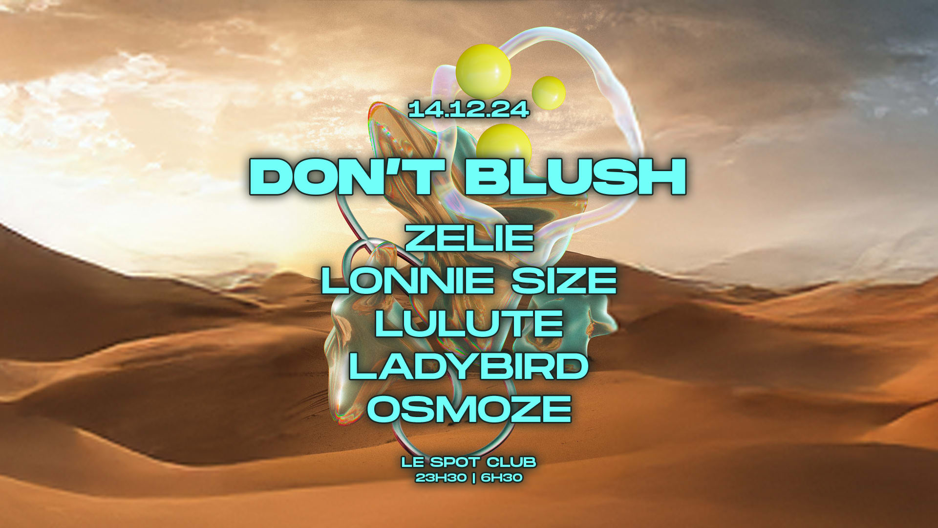 Don't Blush - Zelie, Lulute, Ladybird, Osmoze, Lonnie Size Cover