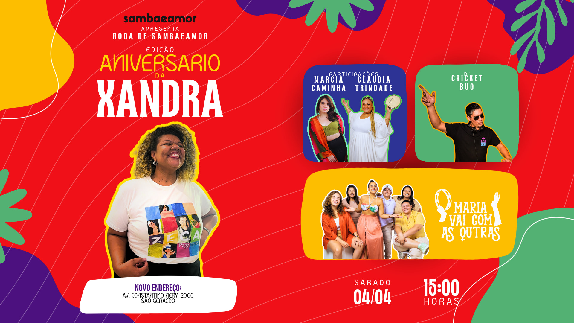 Roda De Sambaeamor: Aniversário Da Xandra! Cover