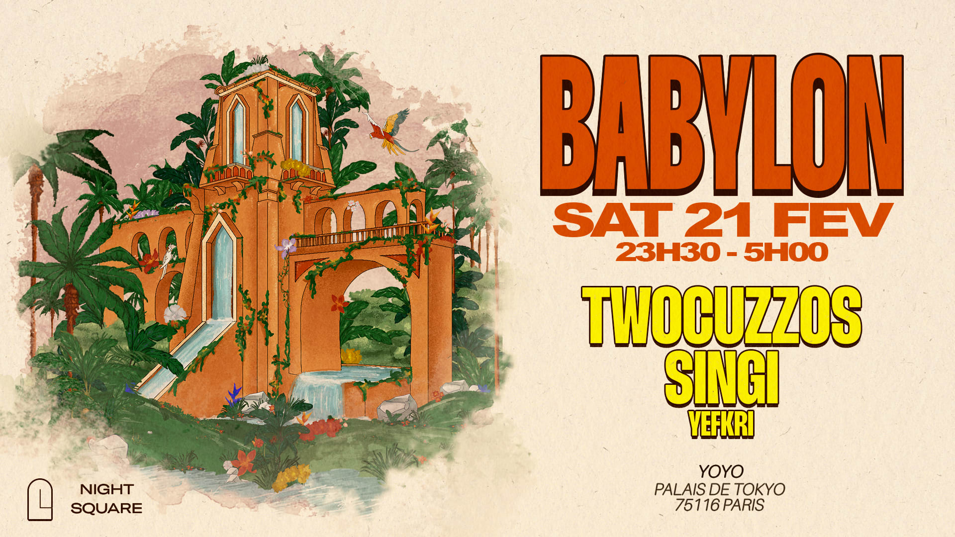 Babylon Twocuzzos @Yoyo Cover