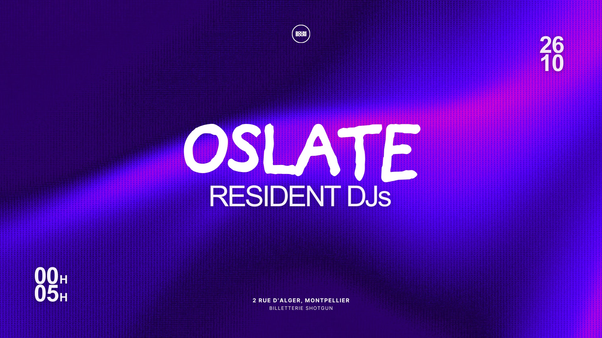Boum Boum : Oslate Cover