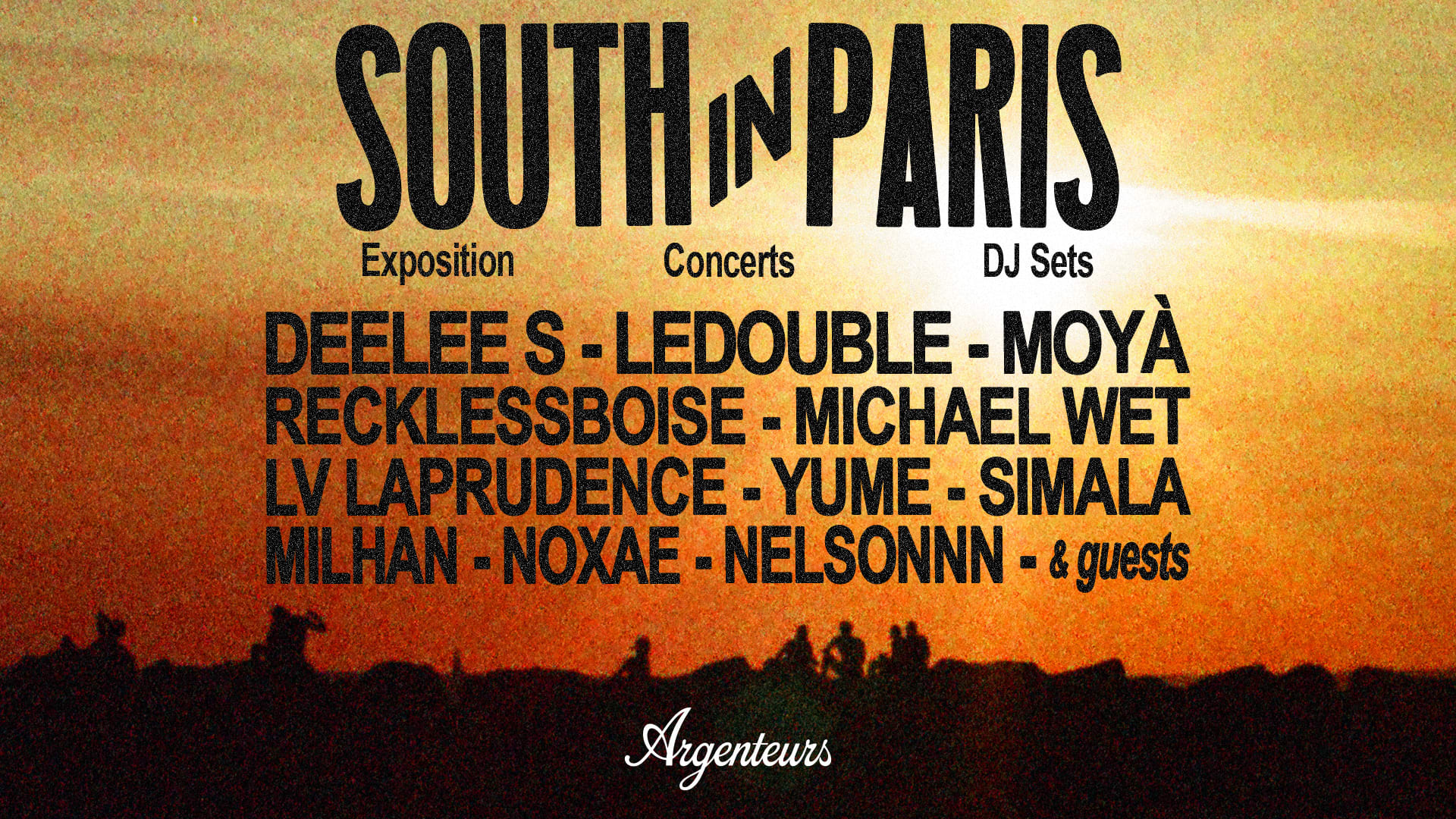 Argenteurs Présente : South In Paris Cover