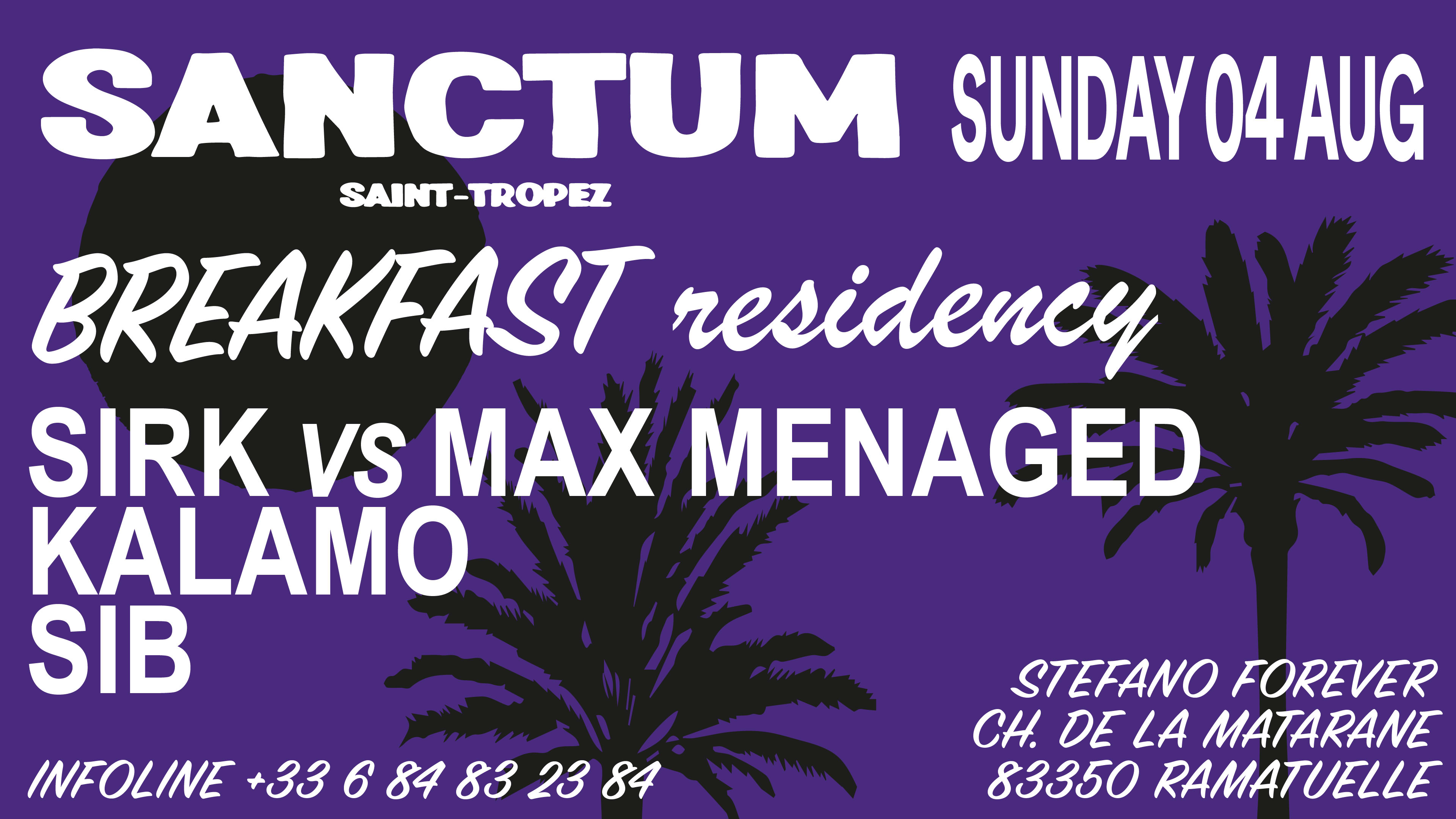 Sanctum Club: Breakfast Residency / Sib, Kalamo, Sirk Vs Max Cover