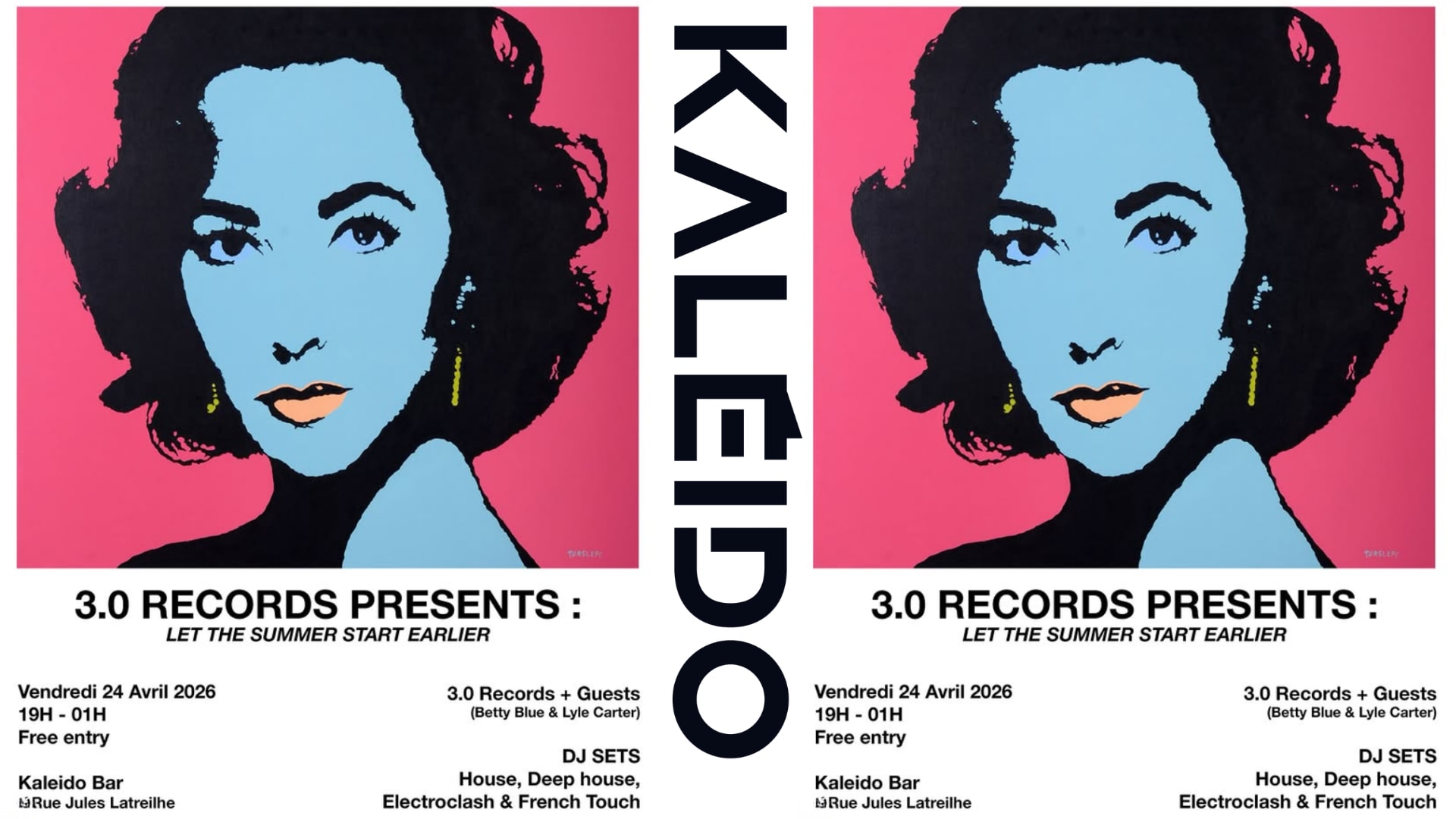 3.0 Records Summer Party Cover