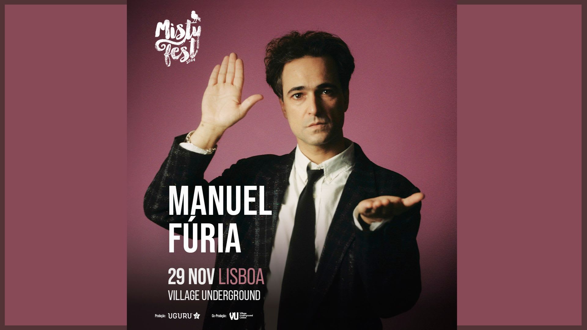 Manuel Fúria - Misty Fest Cover
