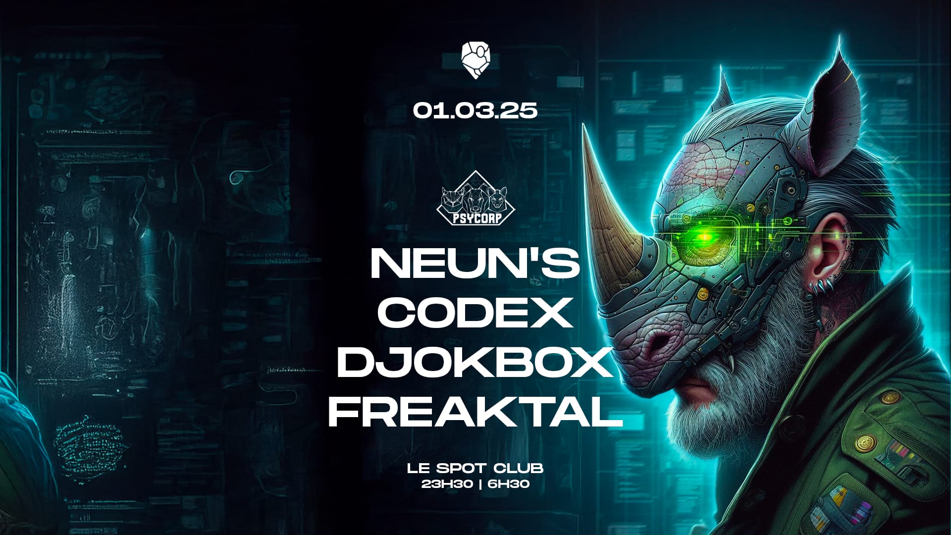 Psyberpunk - Neun's, Codex, Djokbox, Freaktal Cover