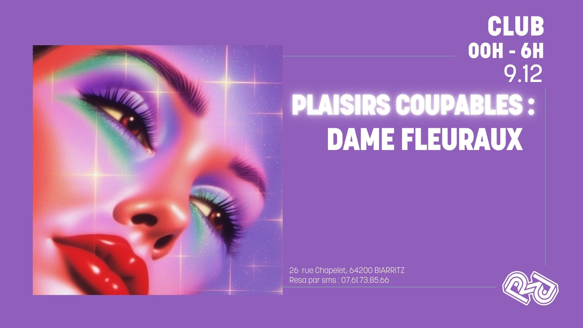 La Rhapsodie · Plaisirs Coupables Avec Dame Fleuraux Cover