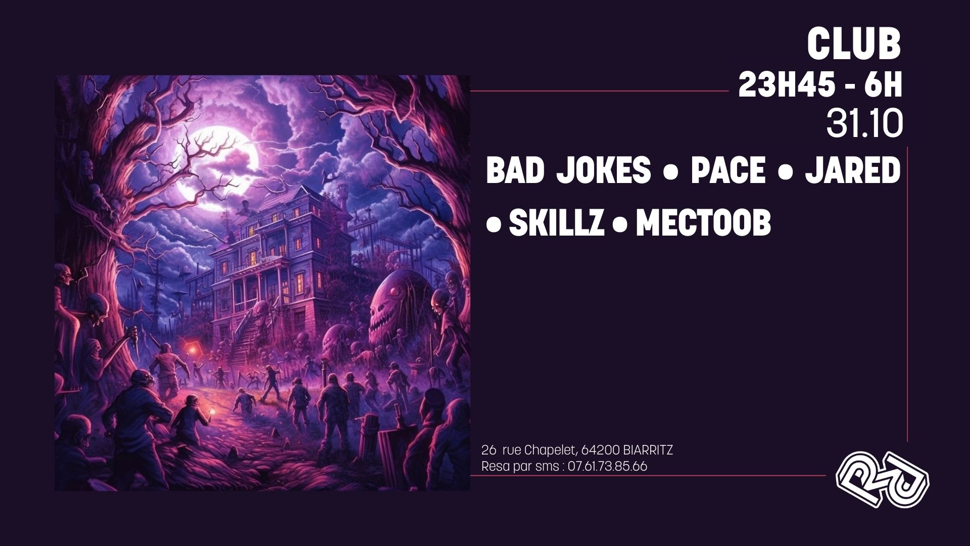 La Rhapsodie • Halloween Party (Dj Skillz & Friends) Cover