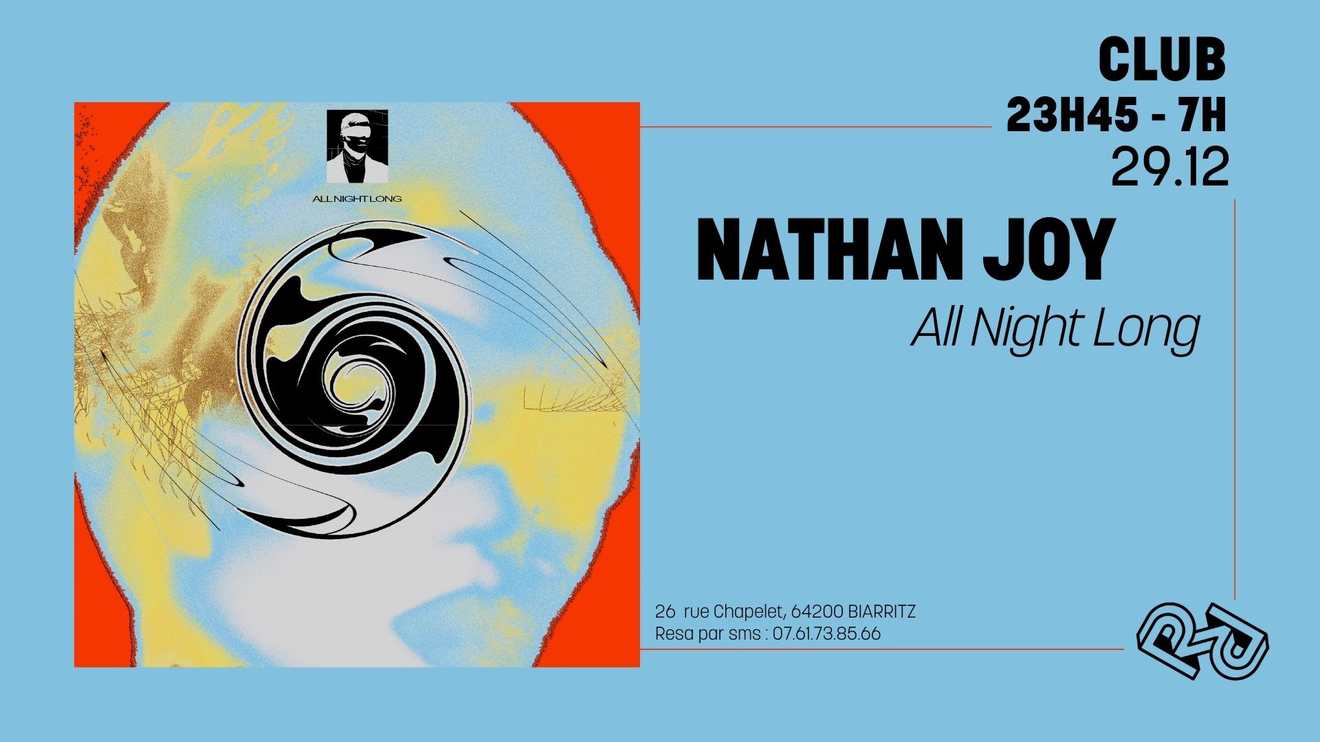 La Rhapsodie · Nathan Joy All Night Long Cover