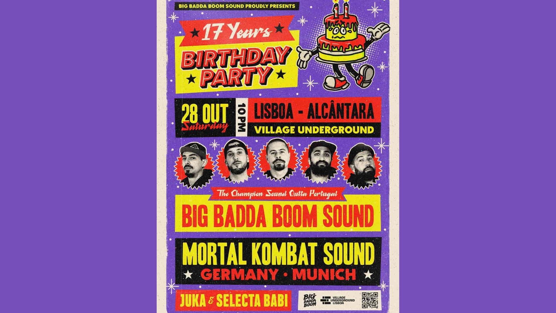 Big Badda Boom Sound 17 Years Cover
