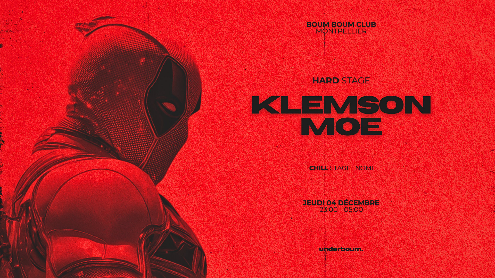 Underboum : Klemson - Moe Cover