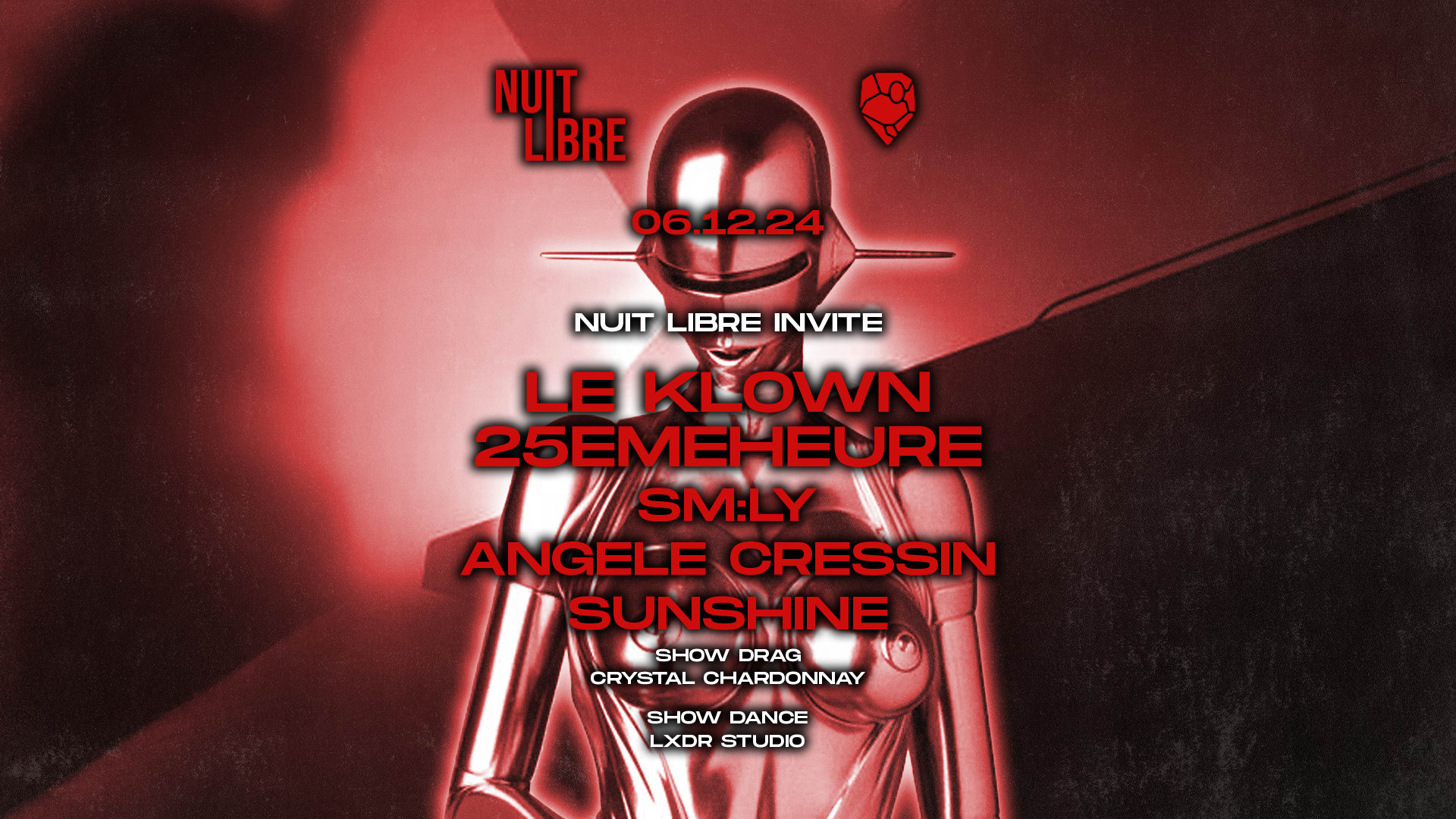 Nuit Libre Invite : Le Klown, 25emeheure Cover