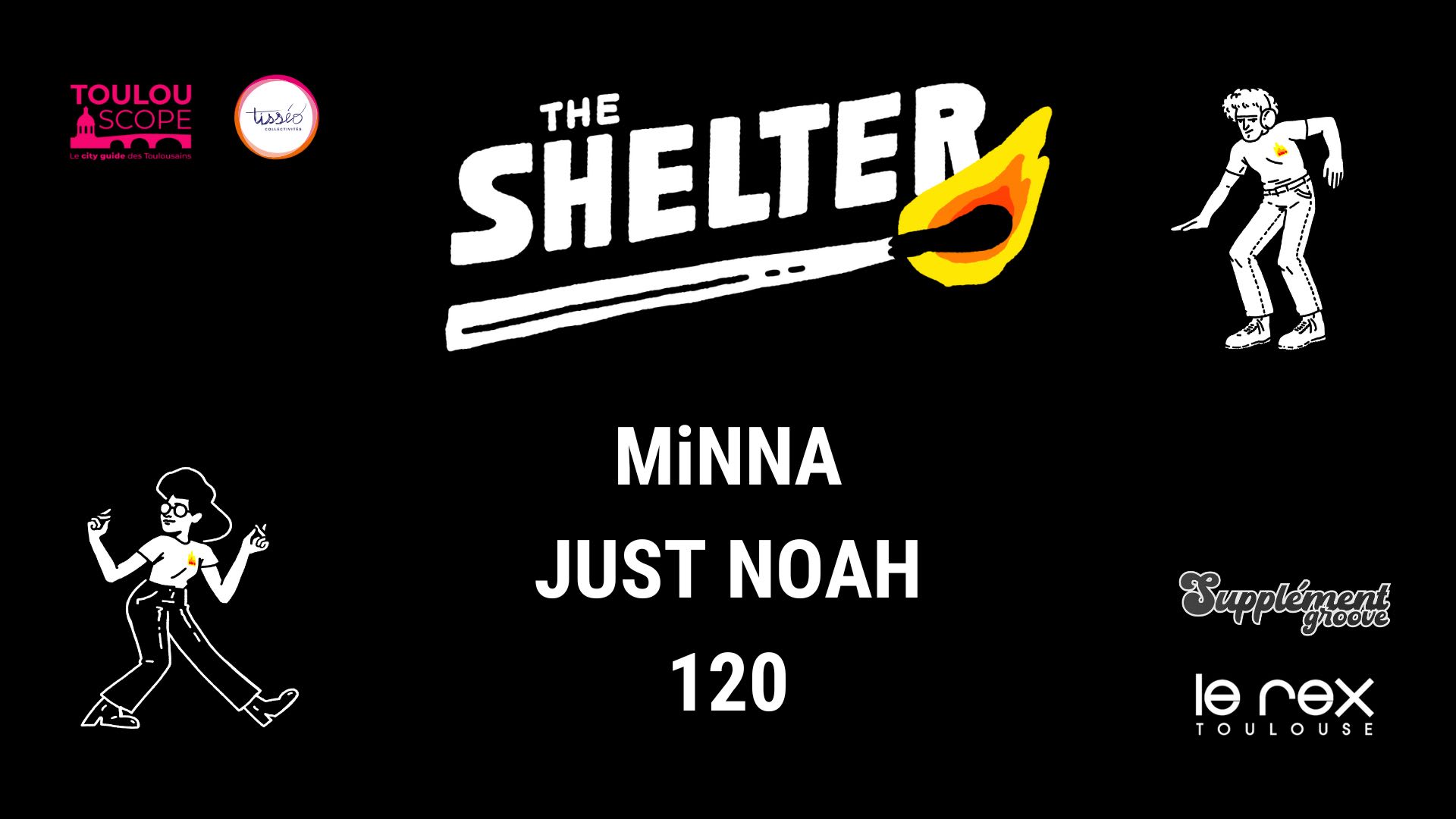 The Shelter W/ Minna, Just Noah & 120 Cover