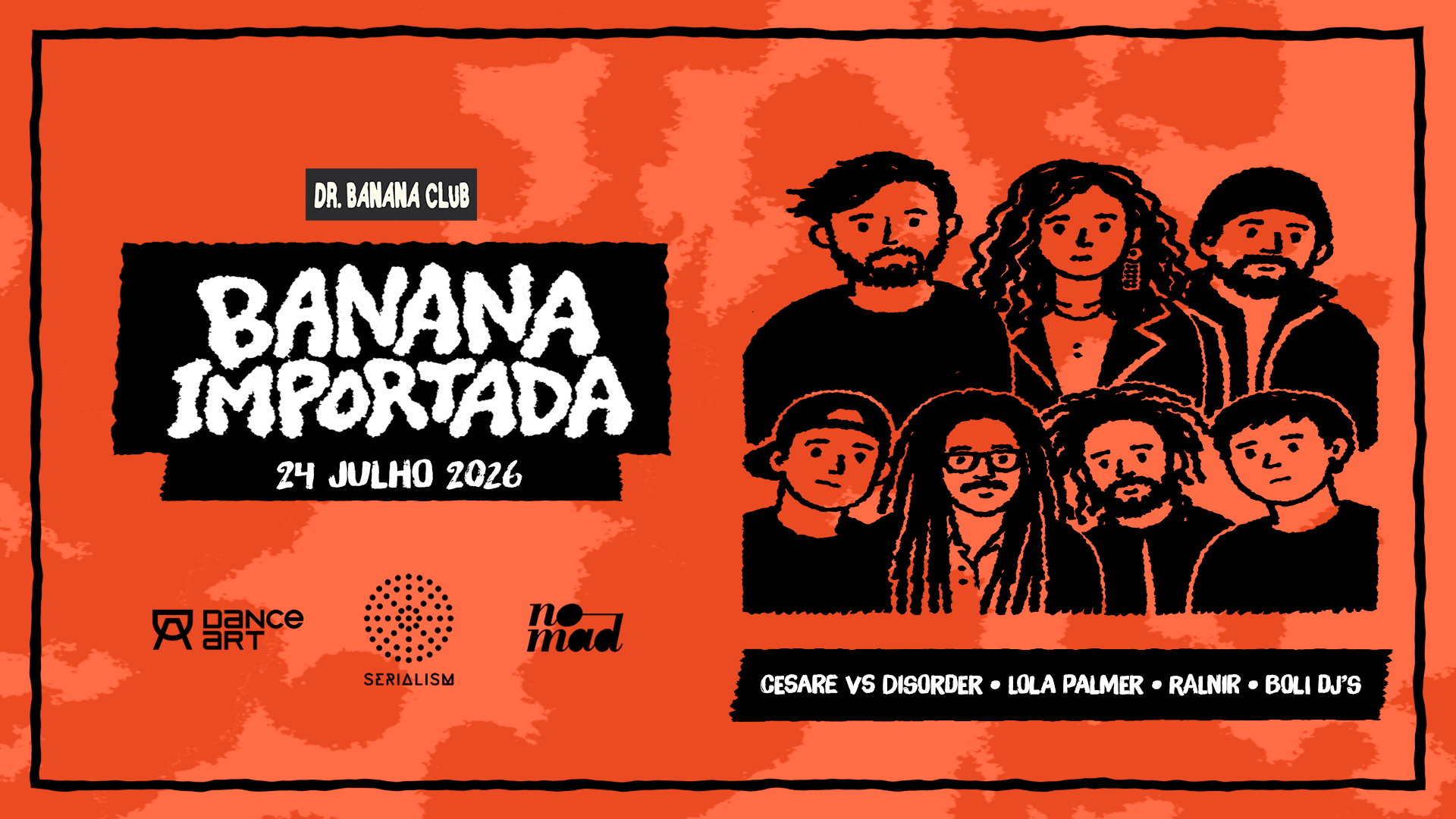 Dr Banana Club: Serialism X Banana Importada Cover