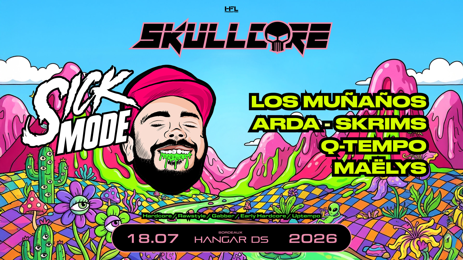 Skullcore // Sickmode - Los Muñaños - Arda - Skrims - Qtempo Cover
