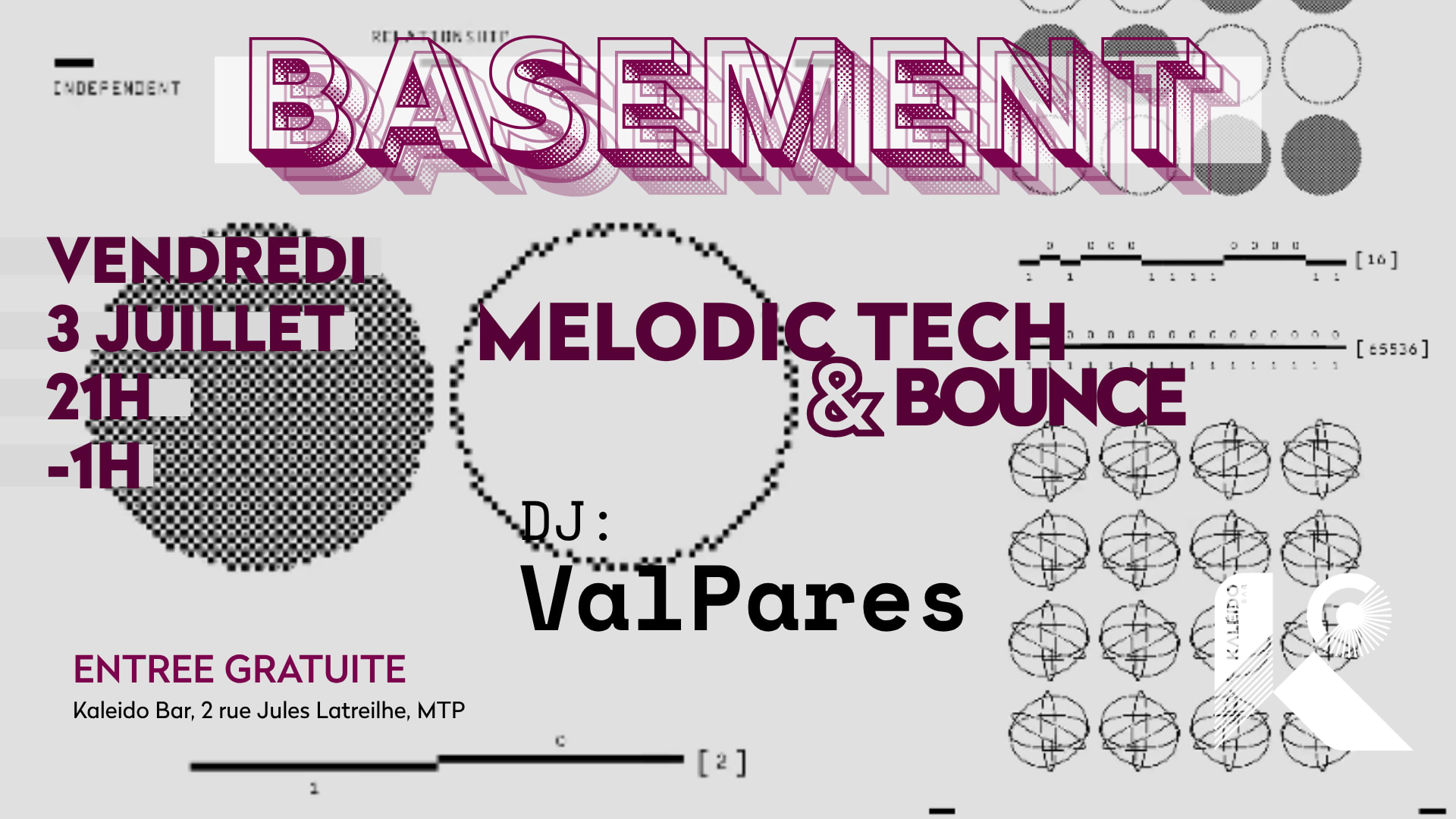 Basement Melodic Tech & Bounce Cover