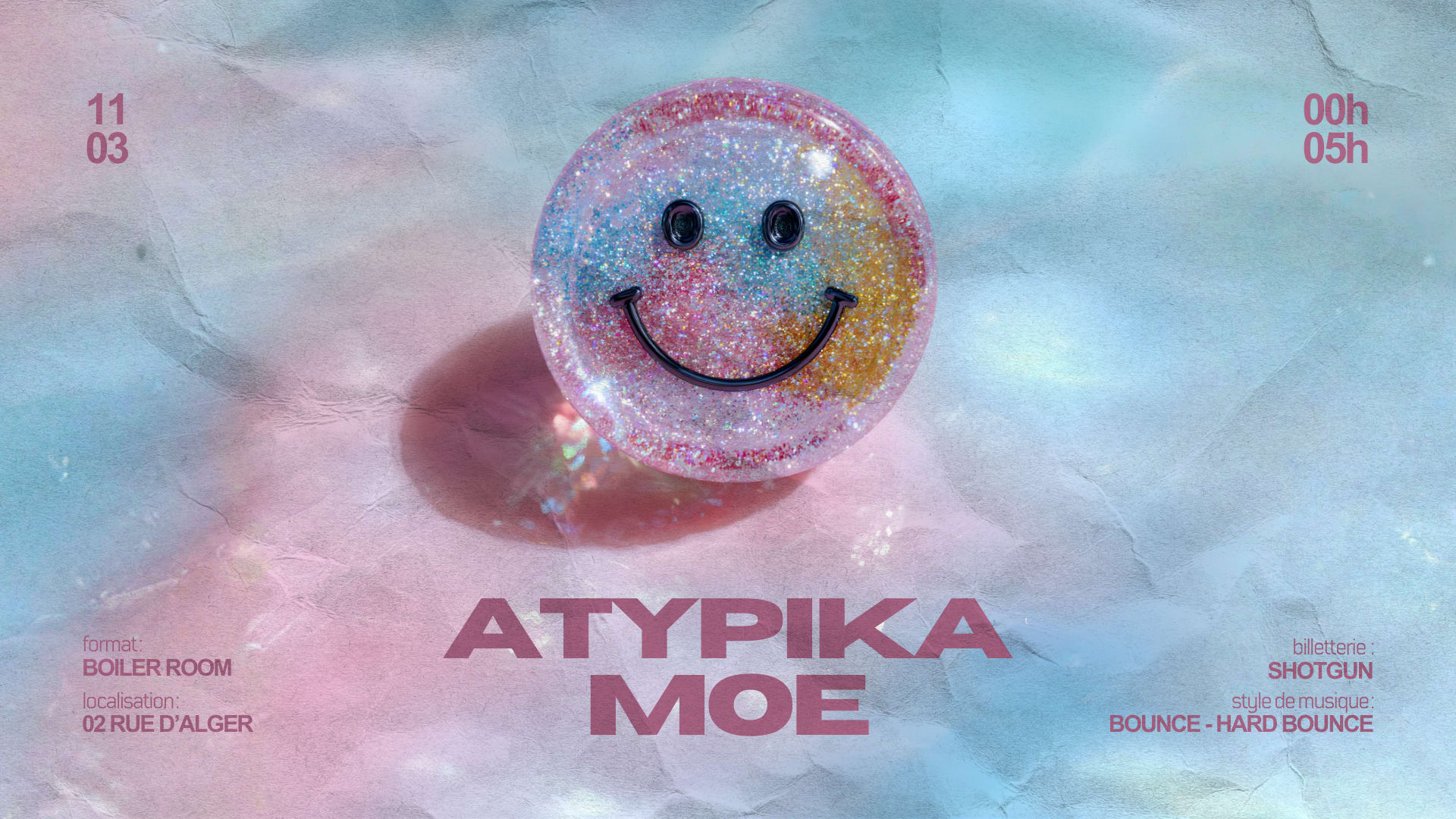 Boum Boum : Atypika - Moe Cover