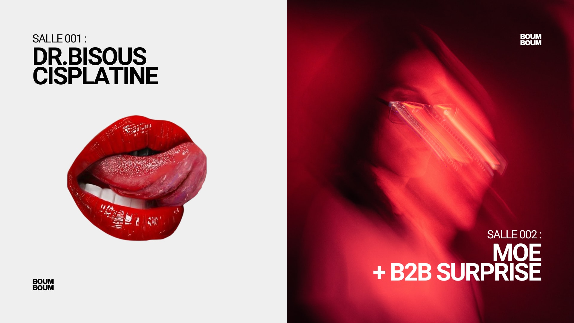 Boum Boum : 2 Salles, 2 Ambiances Cover