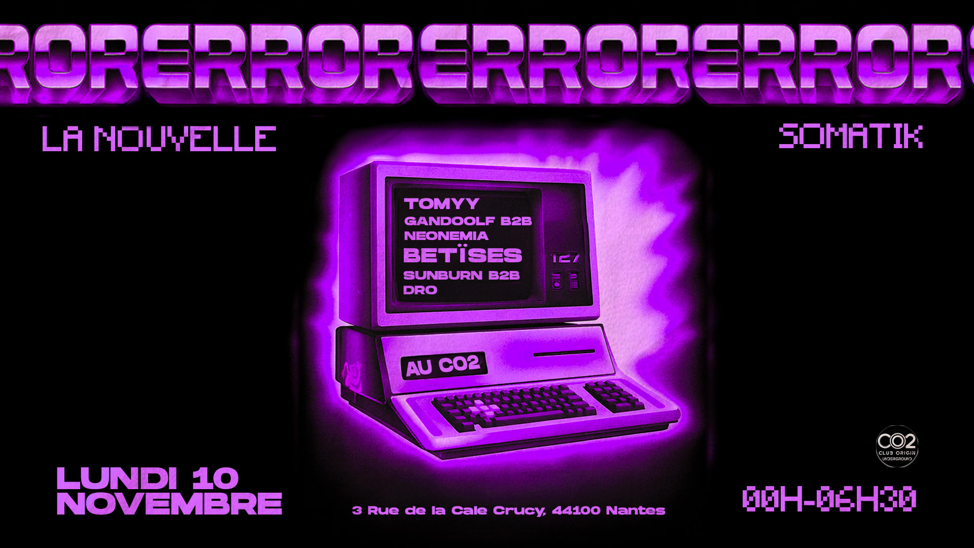 Error By La Nouvelle & Somatik Cover