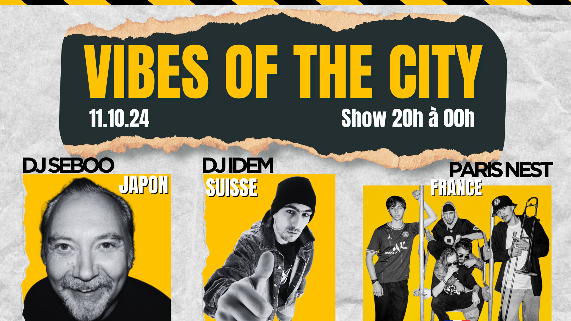Vibes Of The City • Djs Idem & Seboo • Paris Nest Cover