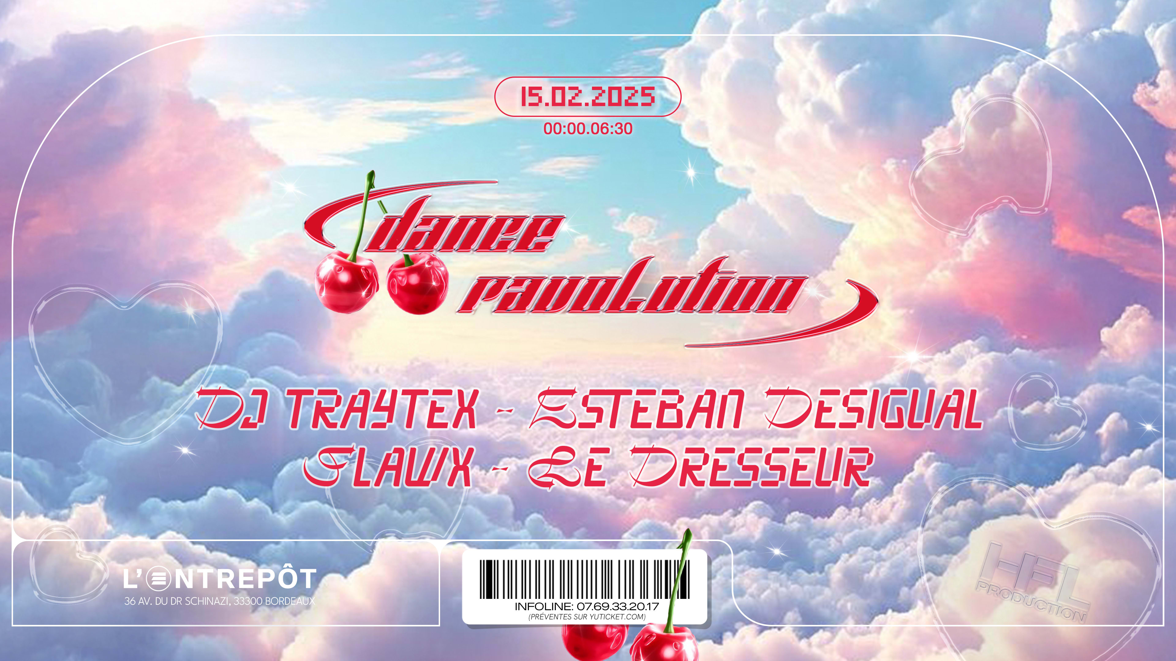 Dance Ravolution  W/ Dj Traytex / Esteban Desigual / Flawx Cover