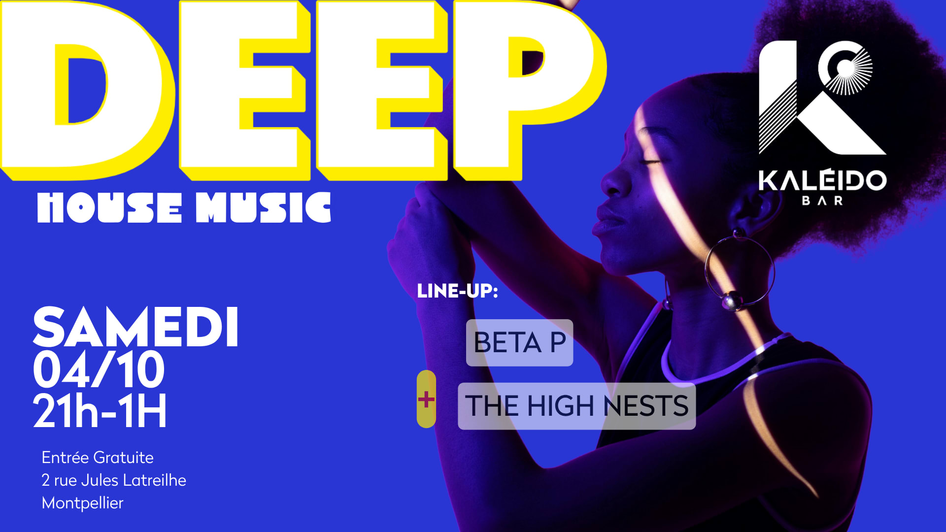 Deep House Music Avec Beta P & The High Nests Cover