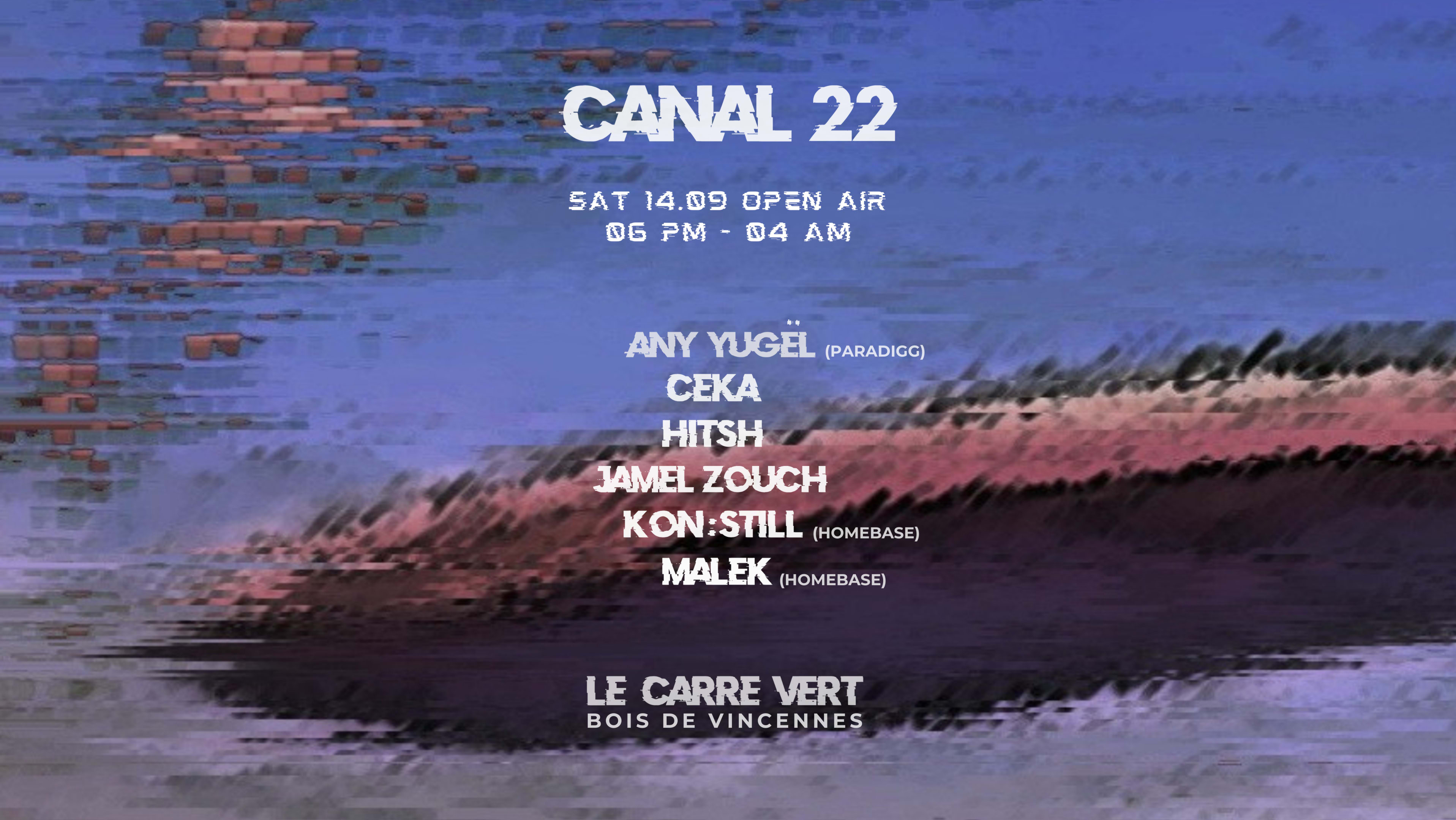 Open Air / Canal22 Invites Homebase Cover