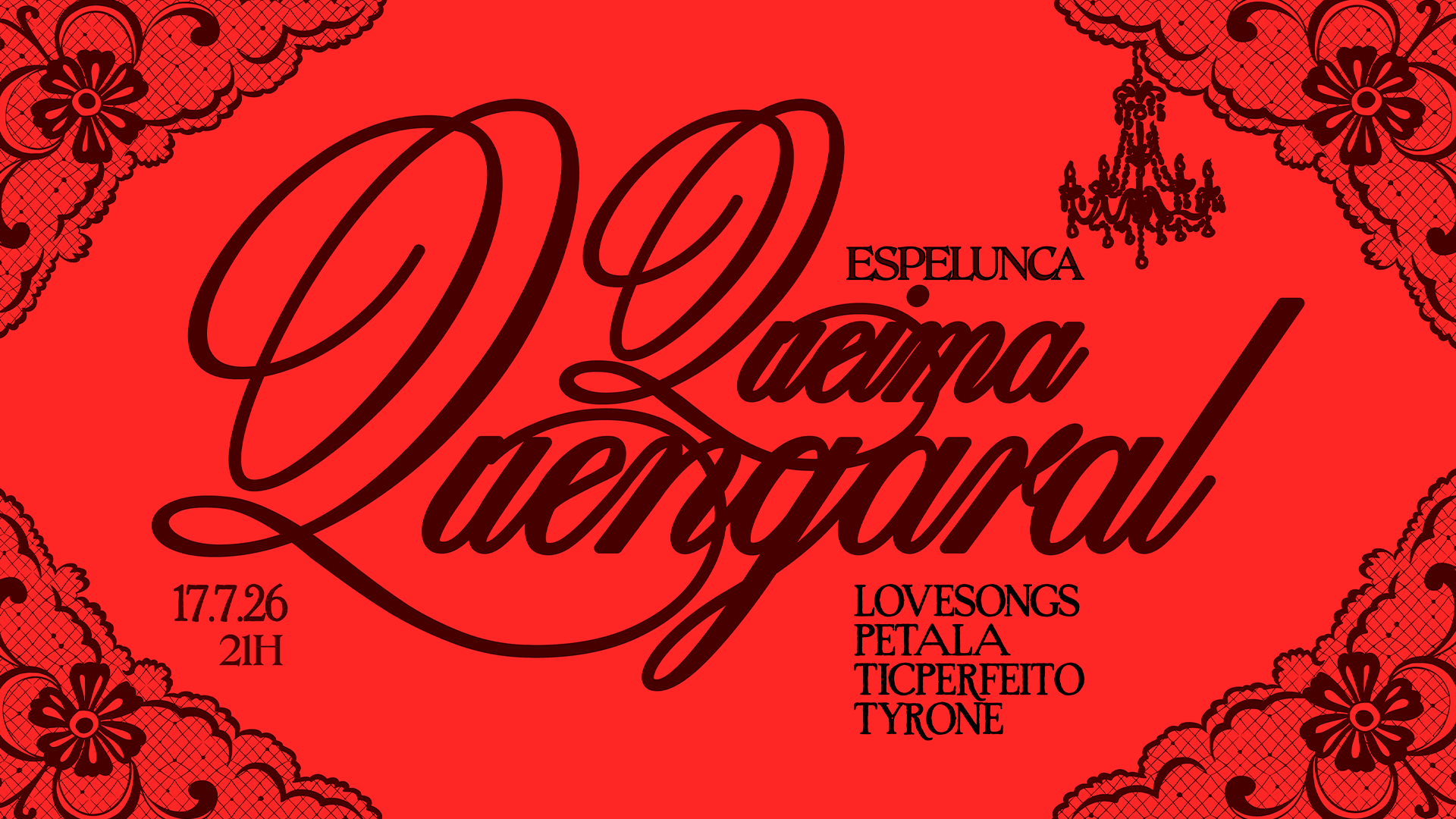 Queima Quengaral (Lovesongs+Tyrone+Pétala+Ticperfeito) Cover
