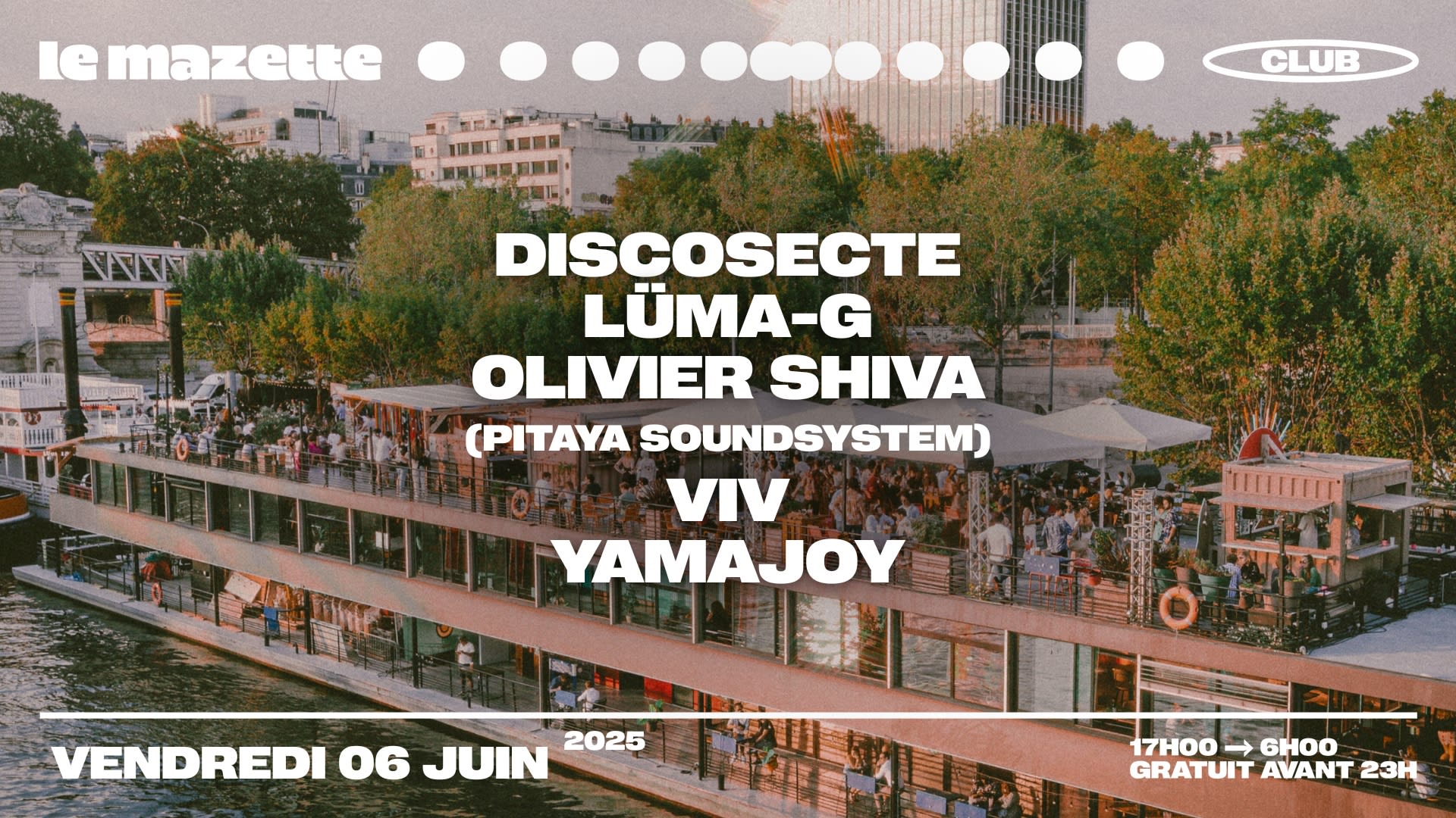 Le Mazette • Discosecte, Lüma-G, Olivier Shiva, Viv, Yamajoy Cover