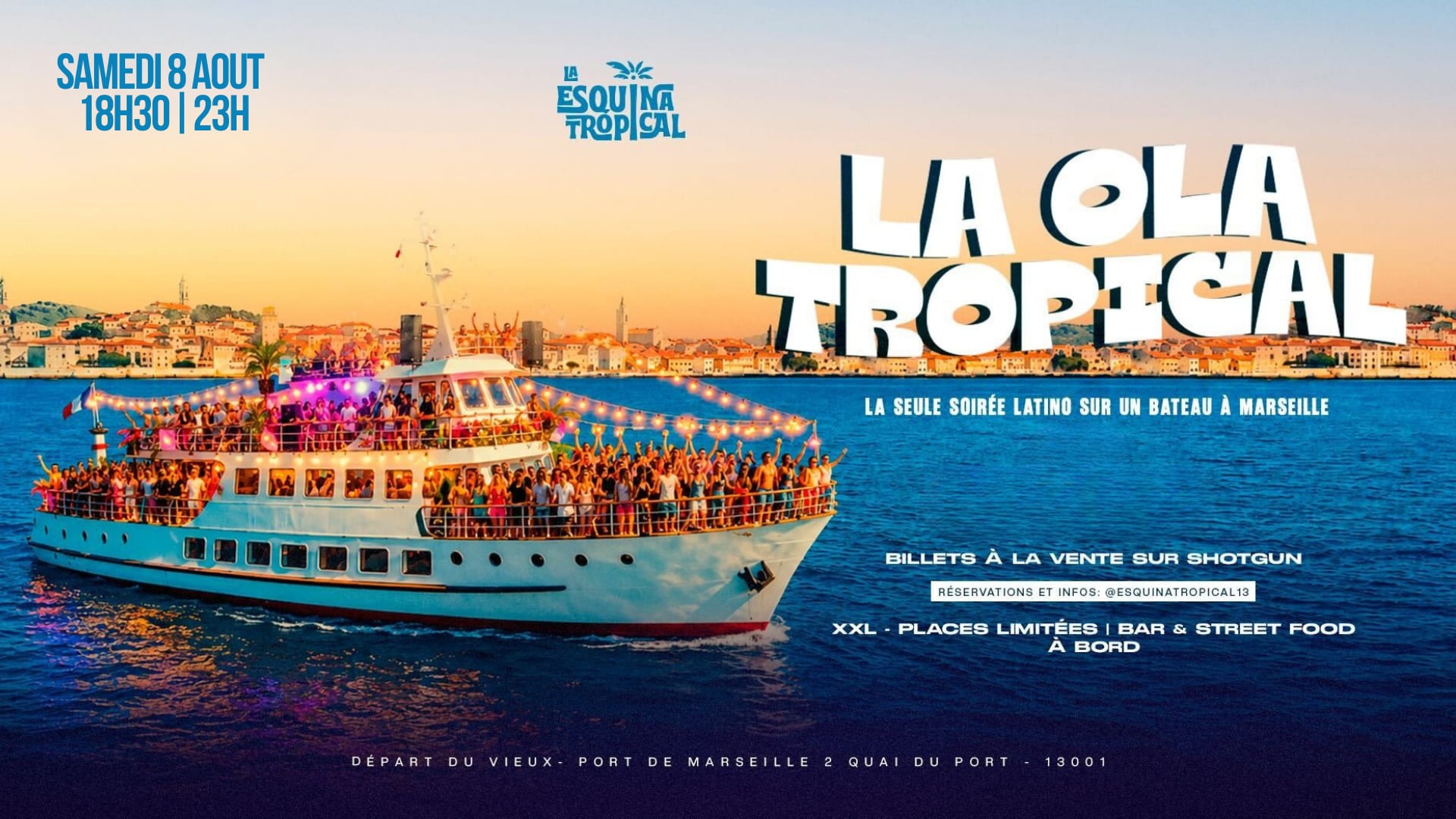 La Ola Tropical -  La Croissiere Latino Cover