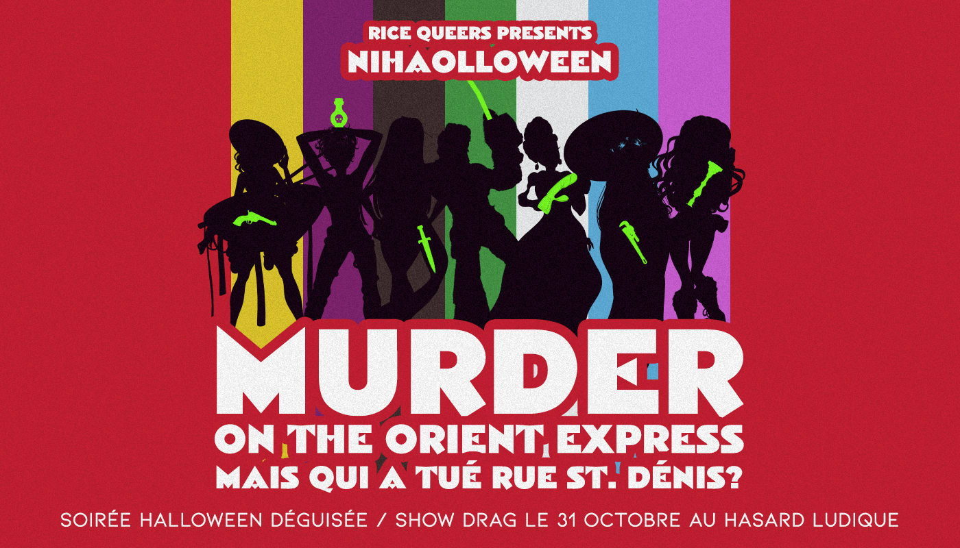 Nihaolloween : Murder On The Orient Express Cover