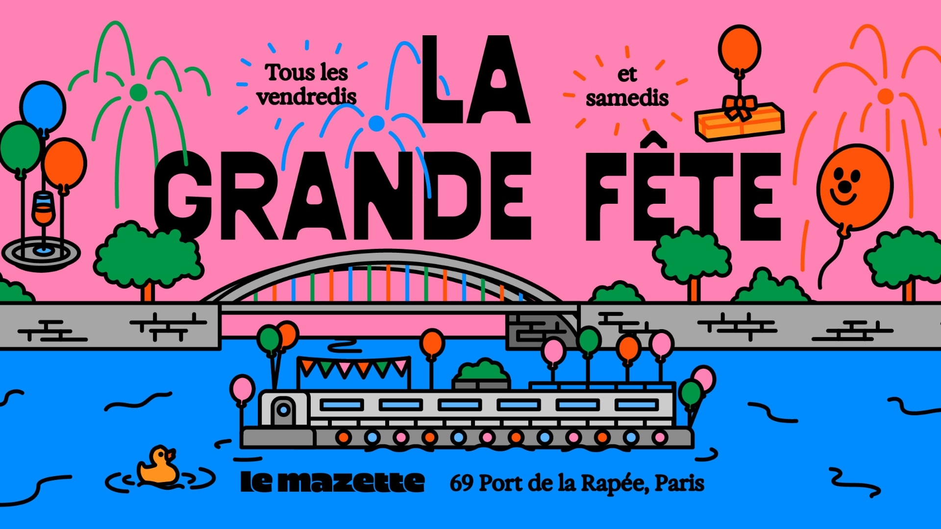 La Grande Fête - Food & Fête W/ Nightchou, Oxyd & More Cover