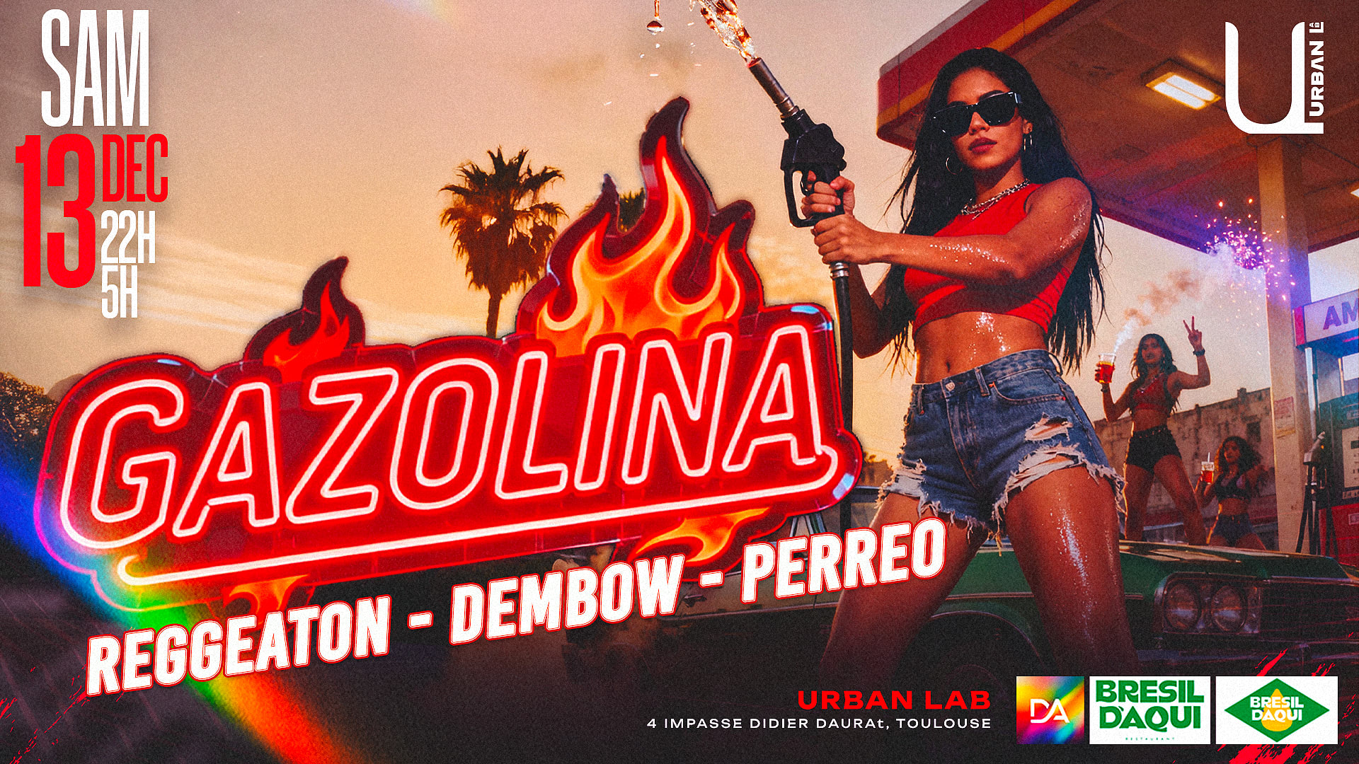 Gazolina - Reggaeton, Dembow, Perreo Cover