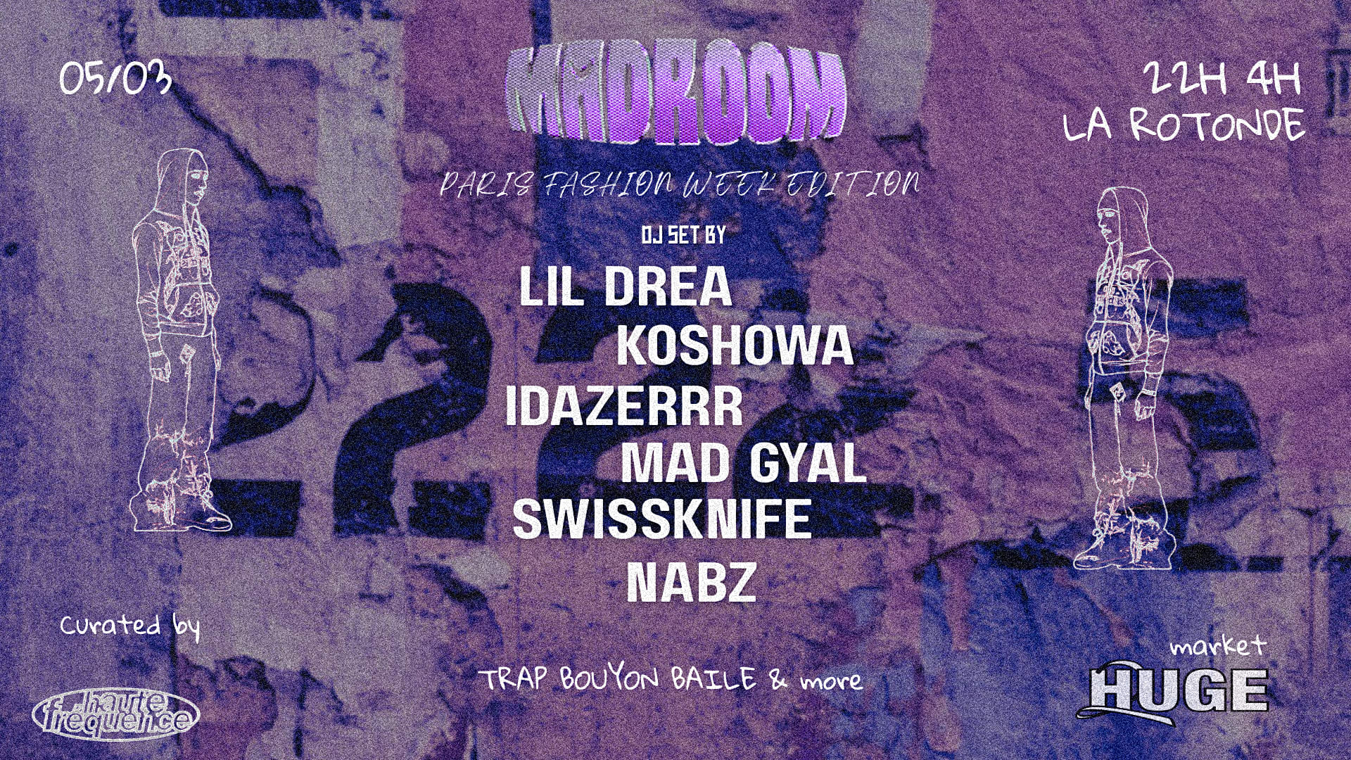 Hf Présente · Madroom : Lil Drea · Koshowa · Idazerrr & More Cover