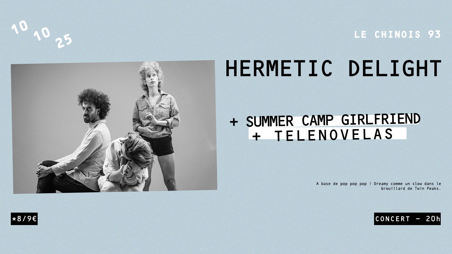 Hermetic Delight + Summer Camp Girlfriend + Telenovelas Cover