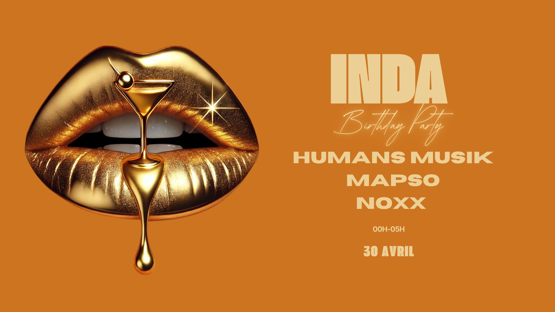 Inda Birthday Party Vip Room Saint-Tropez Cover