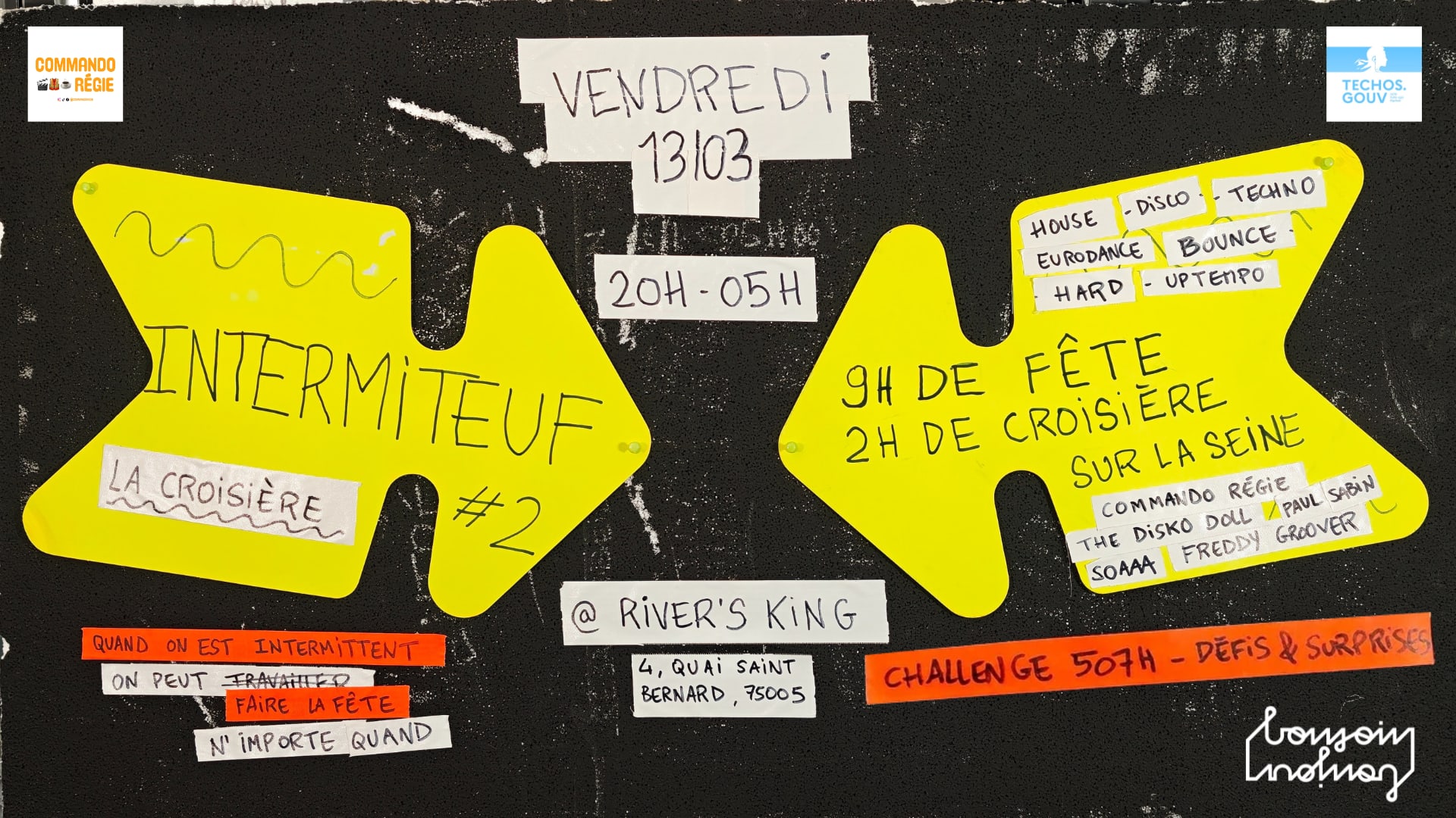 Intermiteuf #2 - La Croisière Cover