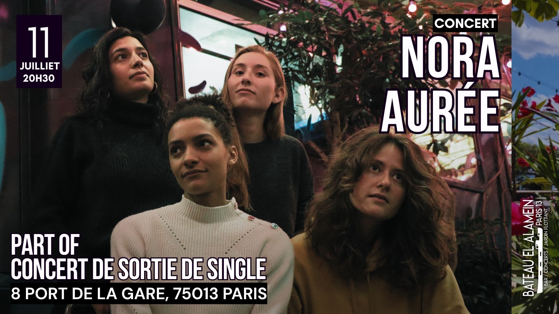 Sam 11/07 - Part Of - Concert De Sortie De Single Cover