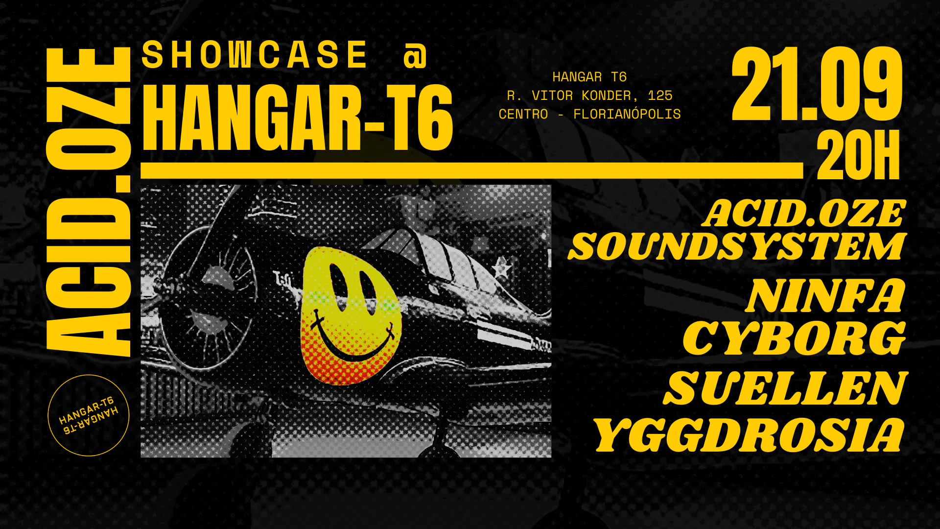 Acid.Oze Showcase @ Hangart6 Cover