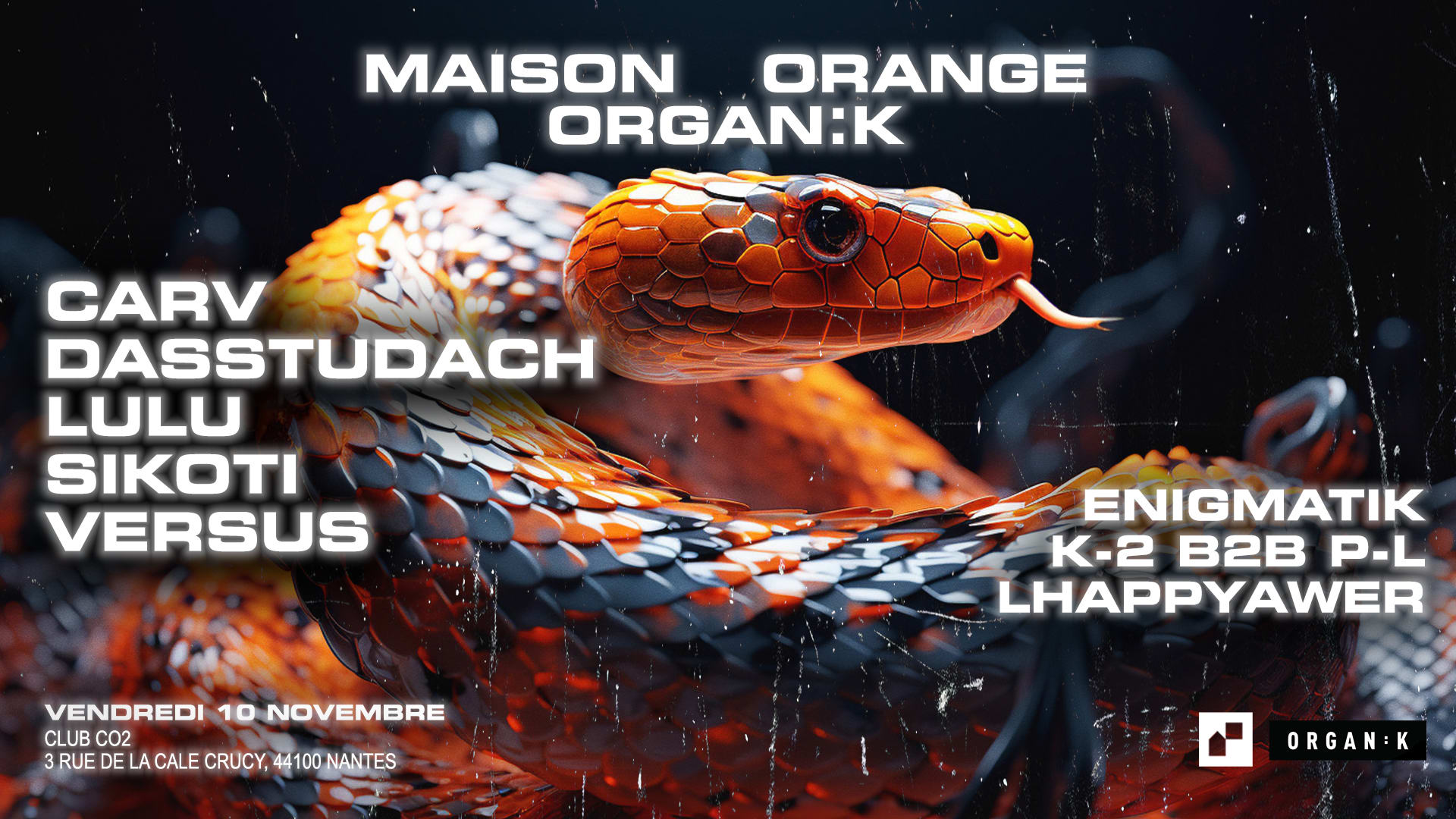 Maison Orange X Organ:K | Co2 Club [10.11.23] Cover