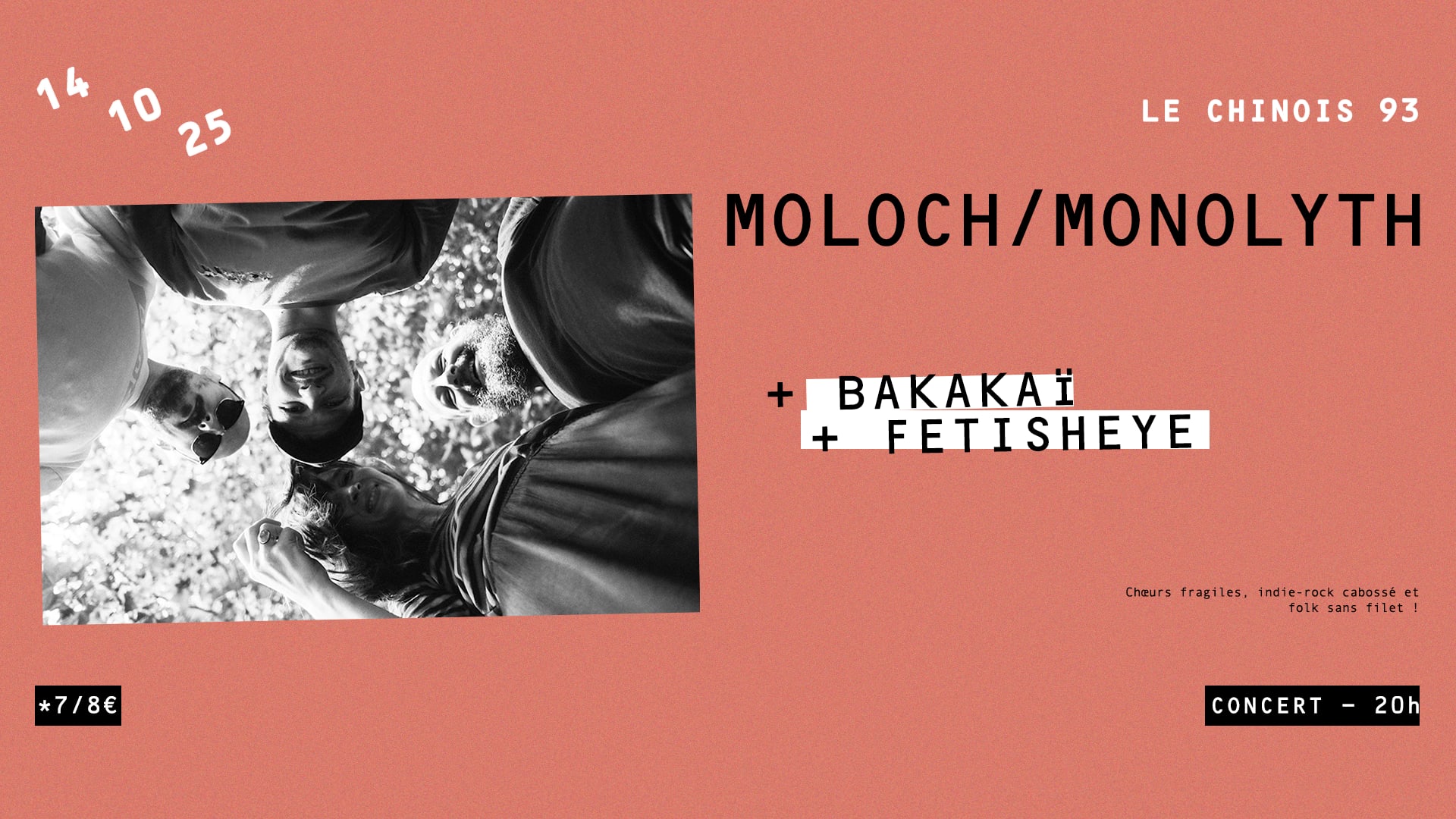 Moloch / Monolyth + Bakakai + Fetisheye Cover