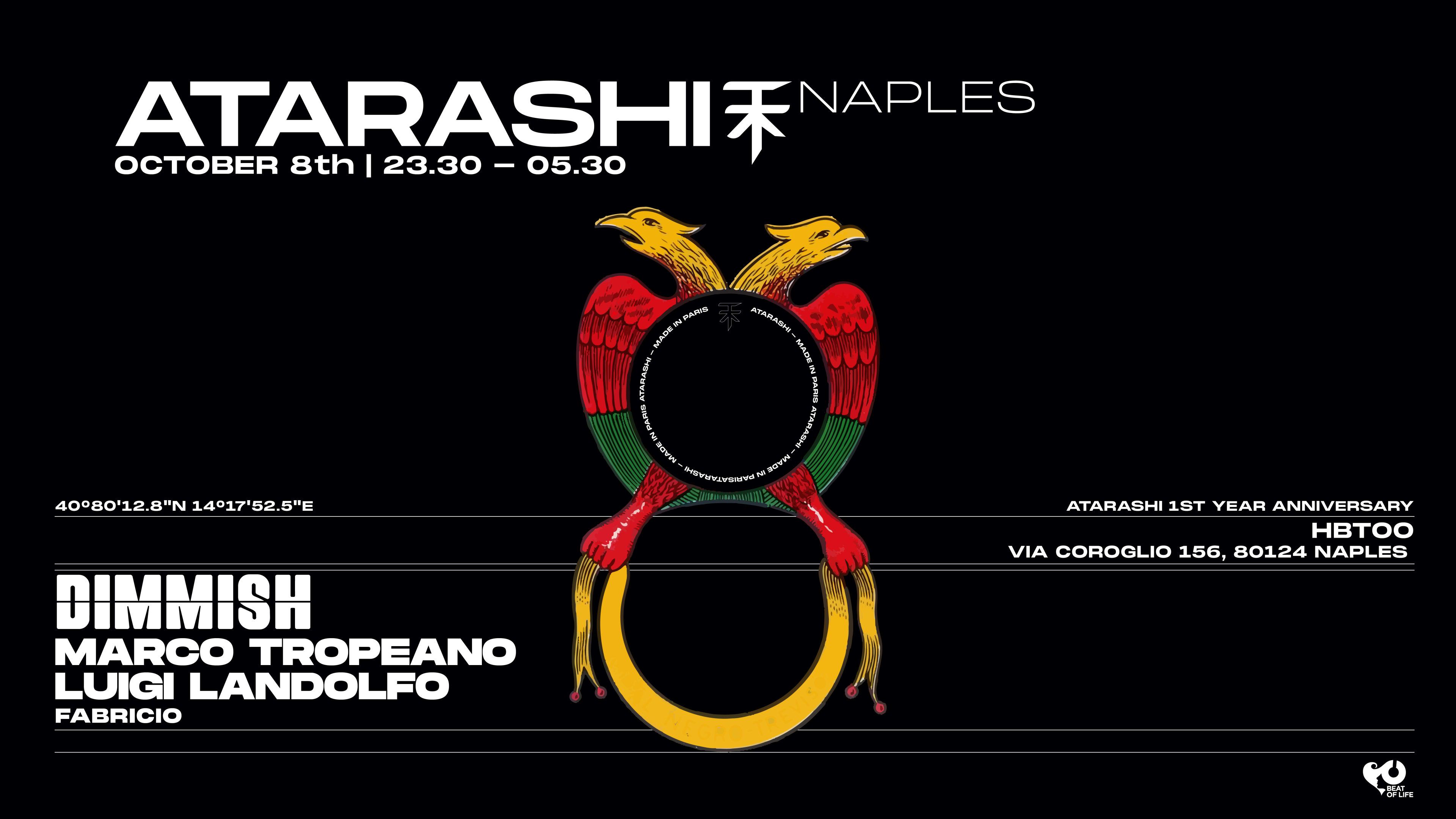 Atarashi XI: Dimmish, Marco Tropeano, Luigi Landolfo Cover